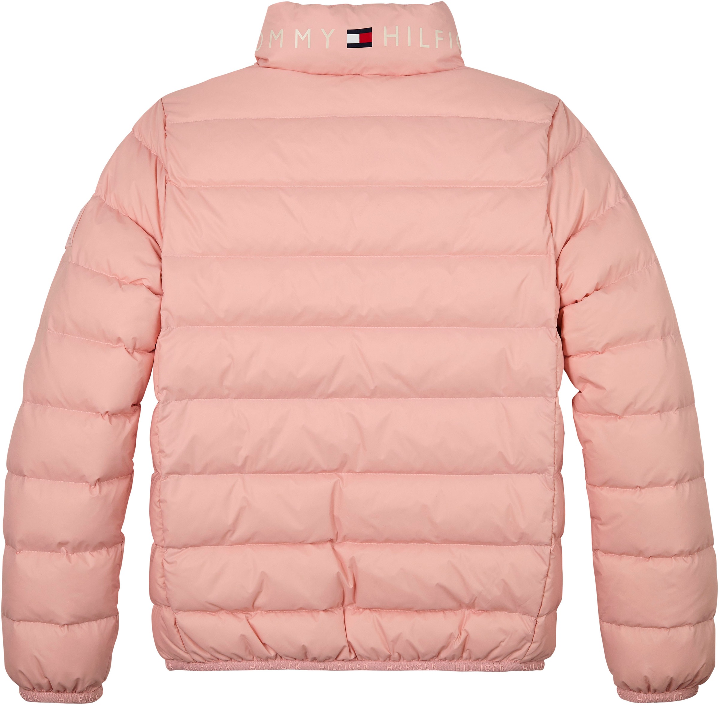 Tommy Hilfiger Steppjacke »U ESSENTIAL LIGHT DOWN JACKET«, Kinder bis 16 Jahre mit Logostickerei