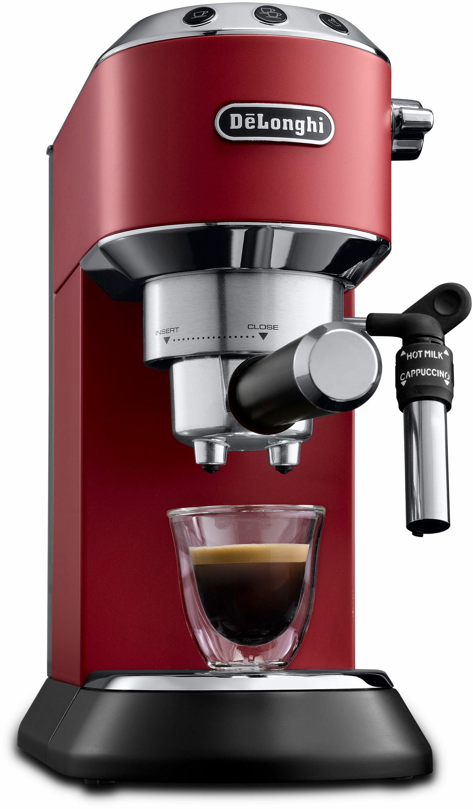 De'Longhi Siebträgermaschine »Dedica Style EC 685.R«, 1350 Watt, 15 Bar