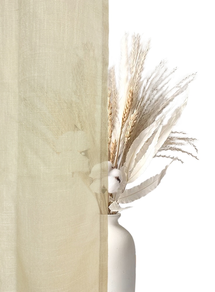 andas Gardine »Tursik«, (1 St.), Blickdicht, Leinenlook, Polyester