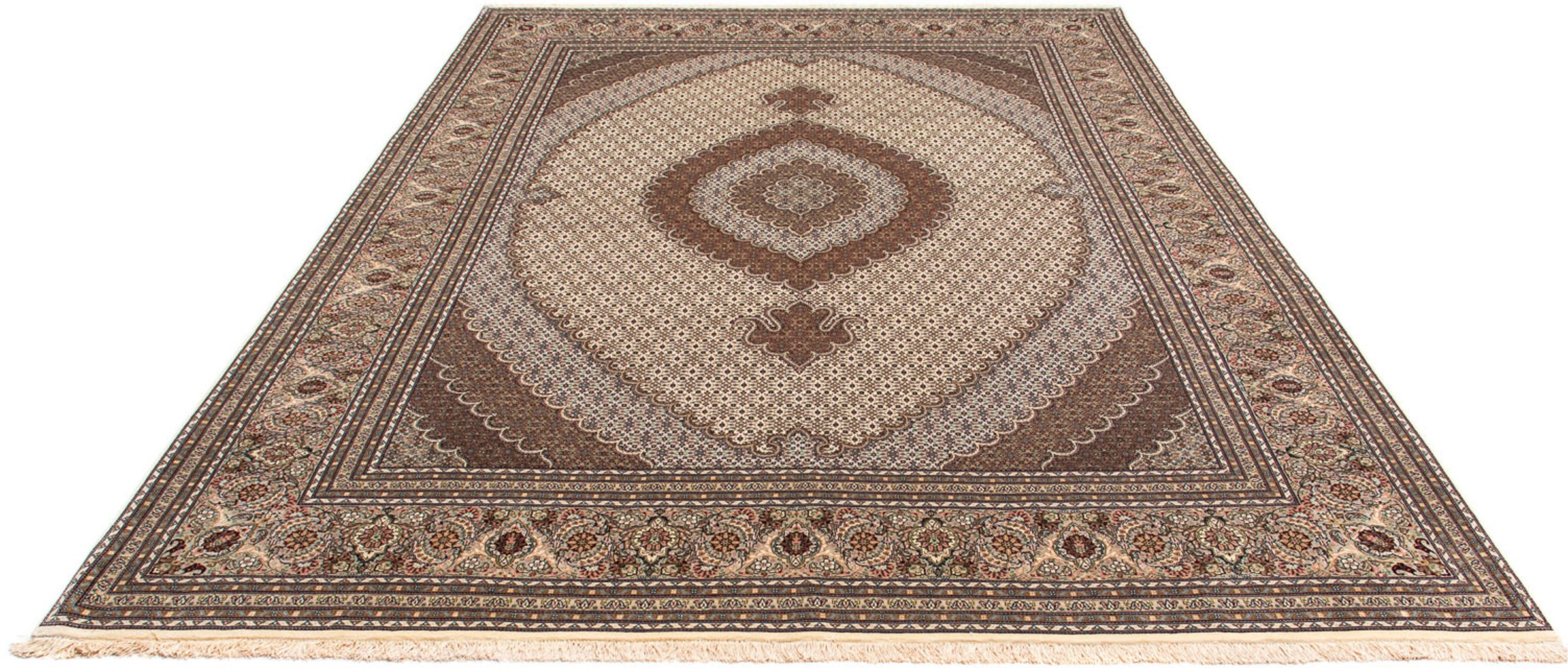 morgenland Orientteppich »Perser - Täbriz - 350 x 252 cm - hellbraun«, rech günstig online kaufen