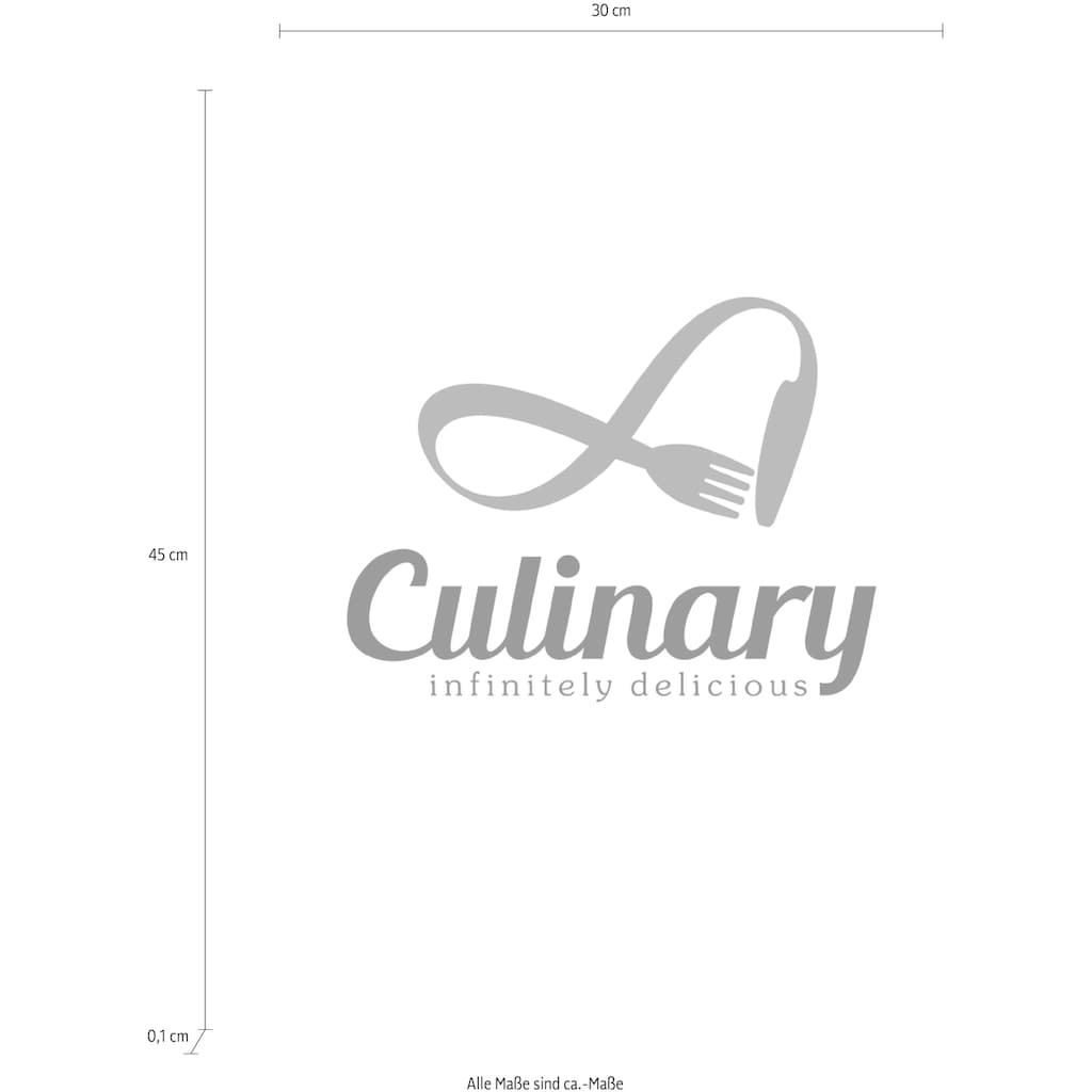 queence Wanddekoobjekt »Culinary«