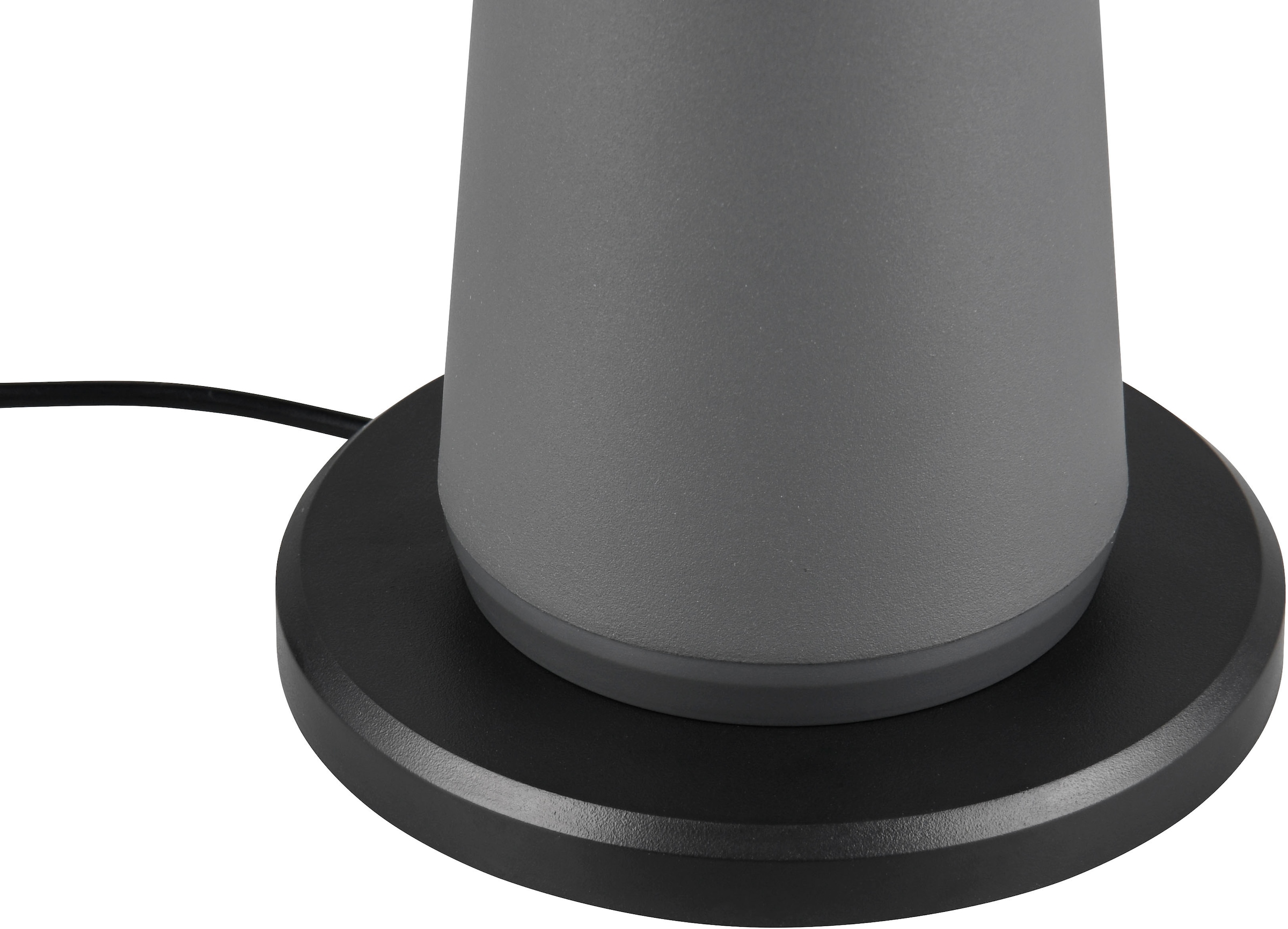REALITY Leuchten LED Außen-Tischleuchte »FUNGO«, 1 flammig, Leuchtmittel LED-Board | LED fest integriert, Outdoor Akku Tischlampe inkl Ladestation USB-C, Lichtfarbe einstellbar