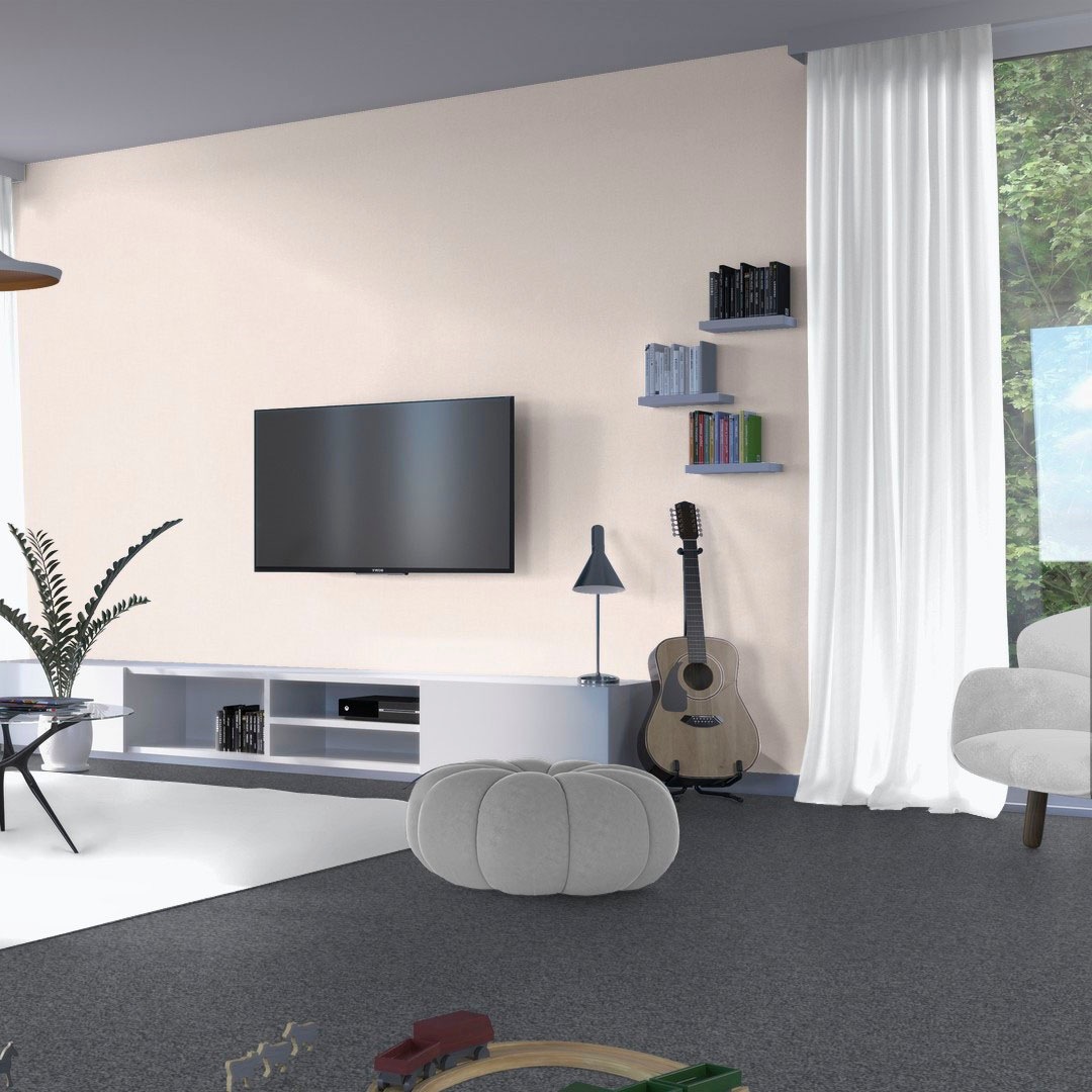 Vorwerk Teppichboden »Passion 1005 (Luco), Schlinge - meliert, Made in Germany«, rechteckig, 6 mm Höhe, Wohnzimmer, Schlafzimmer, Kinderzimmer, Breite 400/500 cm