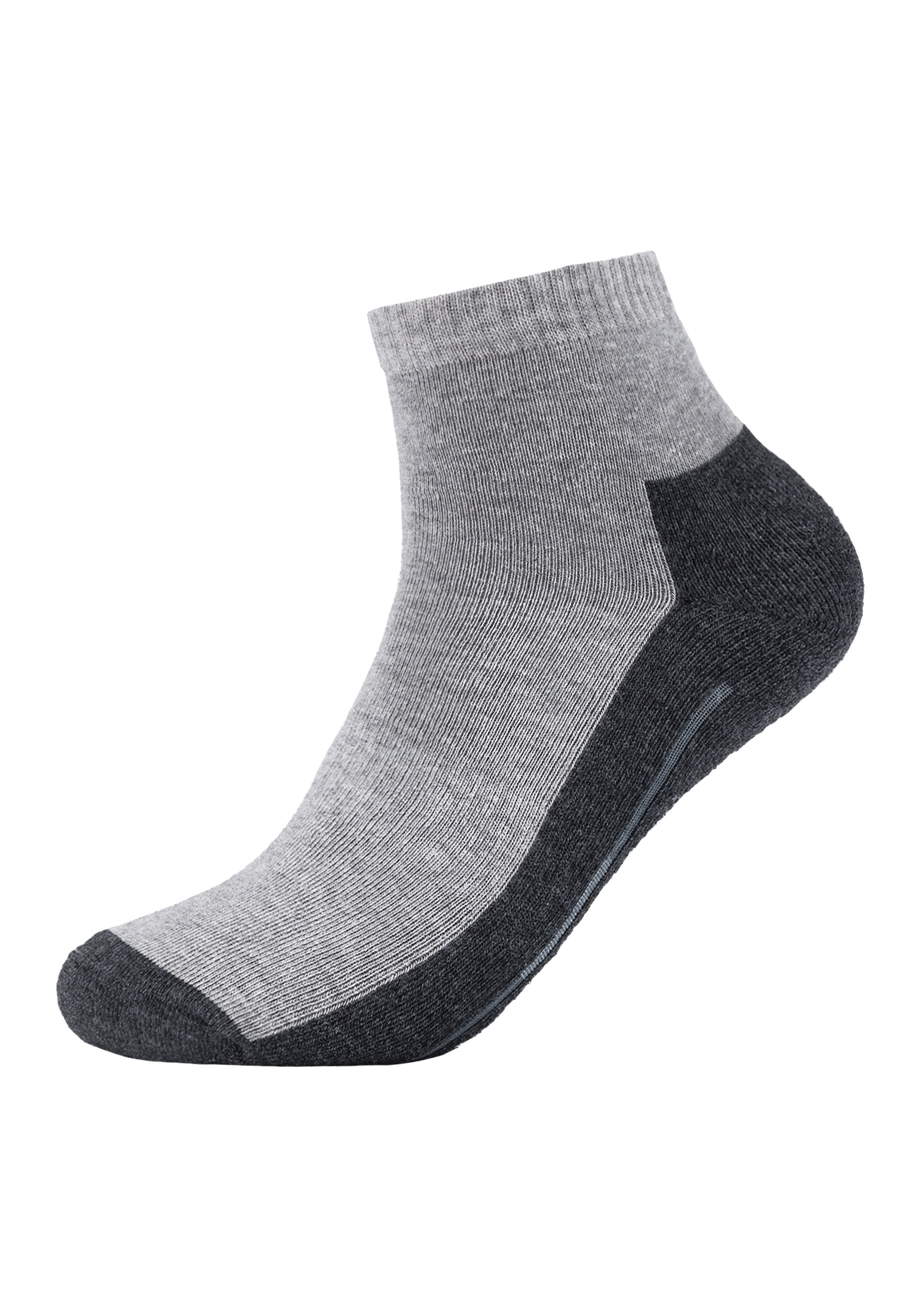 Camano Sportsocken »function«, (4 Paar), mit entlastender Halbplüschsohle