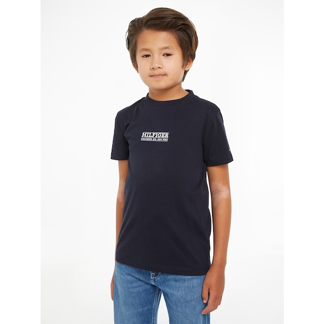 Tommy Hilfiger T-Shirt »HILFIGER TEE S/S«, Kinder bis 16 Jahre online  bestellen