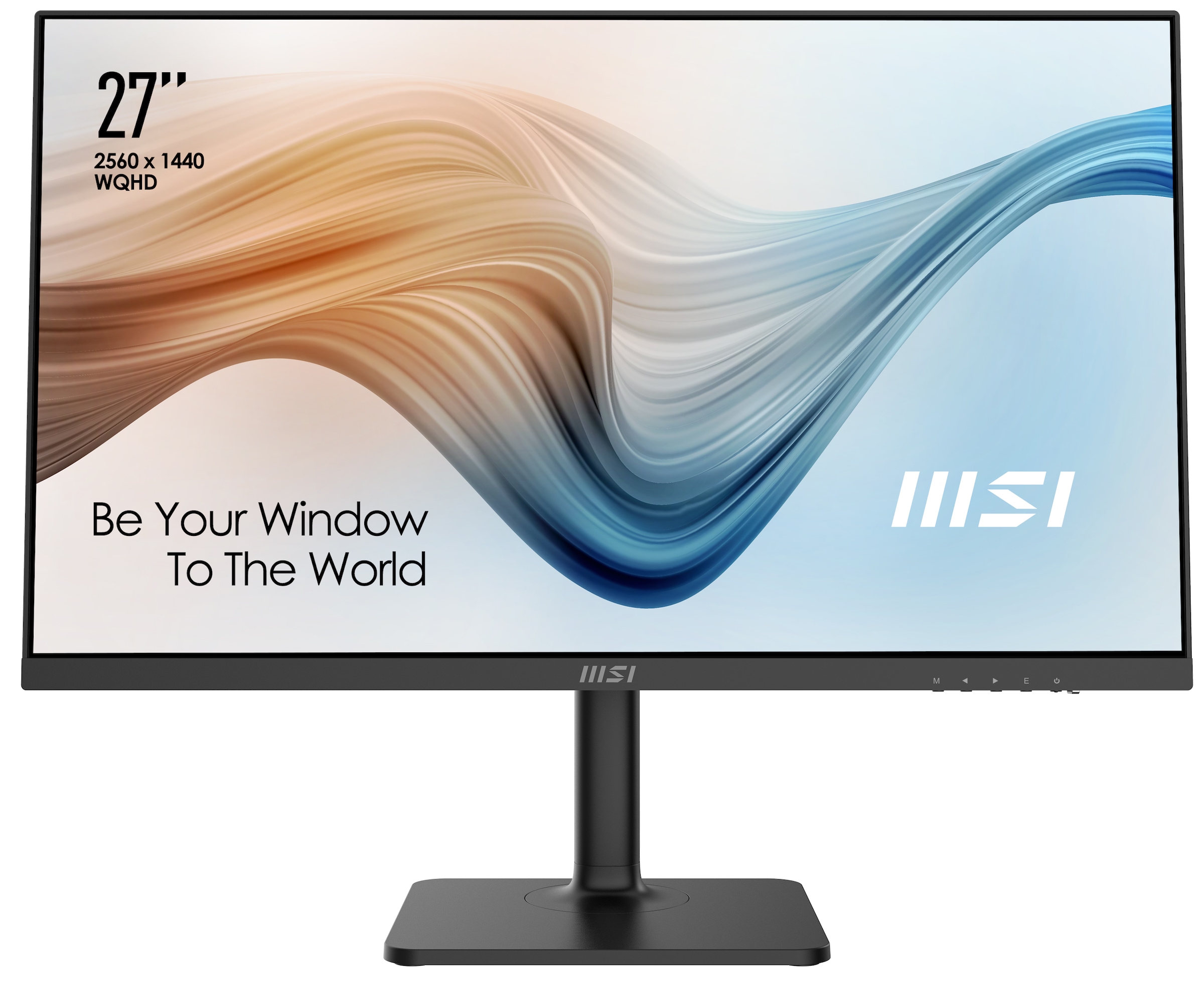 MSI LED-Monitor »Modern MD271QPDE«, 69 cm/27 Zoll, 2560 x 1440 px, WQHD, 5 ms Reaktionszeit, 75 Hz, 3 Jahre Herstellergarantie, höhenverstellbar, USB-C