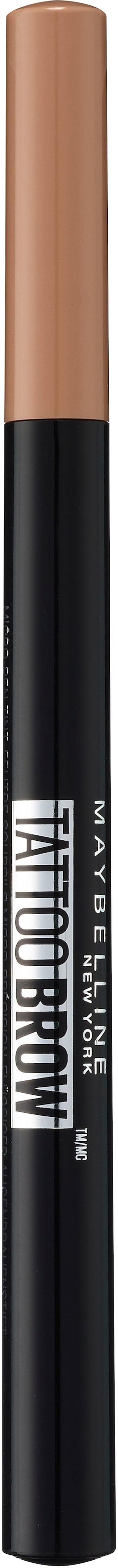 3. Bild von MAYBELLINE NEW YORK Augenbrauen-Stift »Tattoo Brow«, mit super feiner Applikator-Spitze, Augen-Make-Up