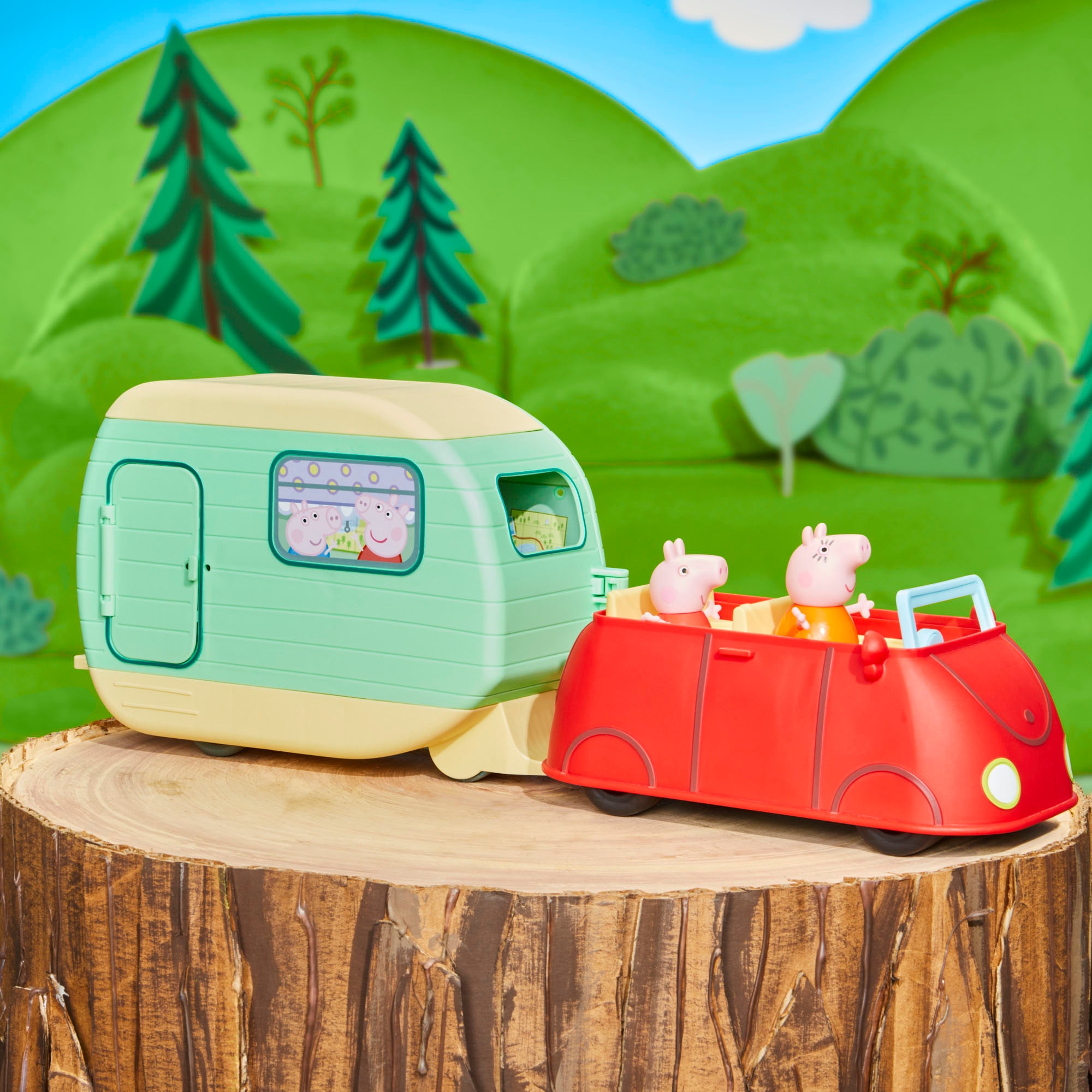 Hasbro Spielwelt »Peppa Pig, Peppas Wohnanhänger«