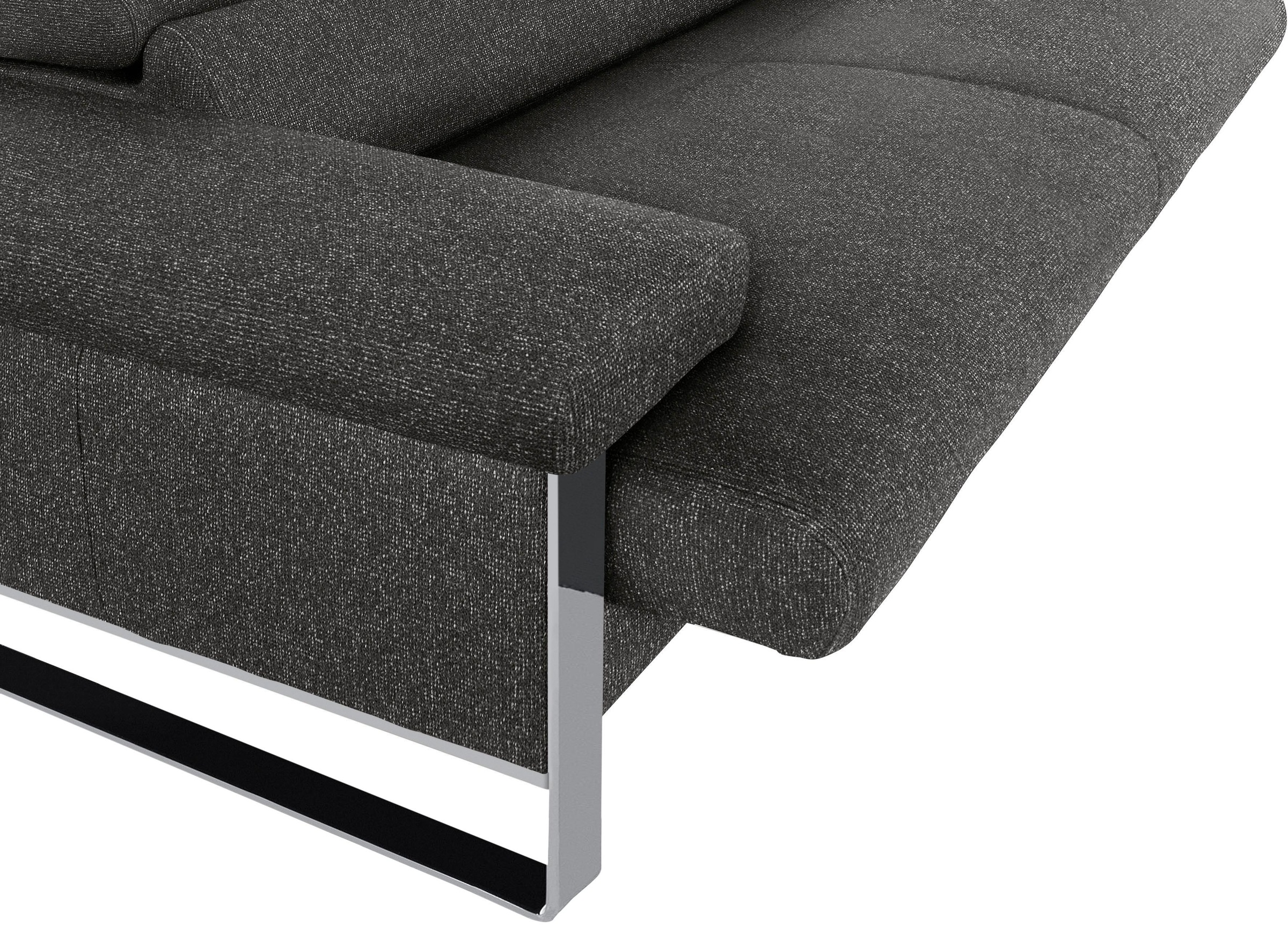 W.SCHILLIG 2-Sitzer »finn«, German Design Award 2016, Fußgestell Chrom glänzend, Breite 210 cm