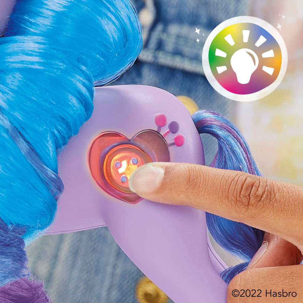 Hasbro Spielfigur »Izzy Moonbow«, mit über 20 Reaktionen und leuchtendem Schönheitsfleck