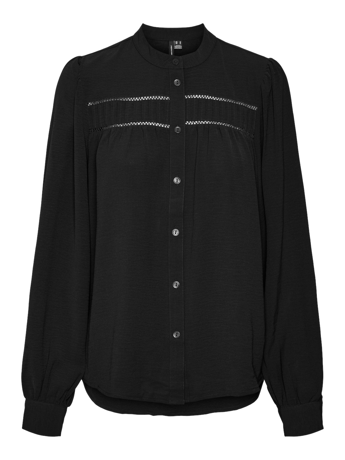 Vero Moda Langarmbluse »VMEMMA LS LACE SHIRT WVN GA NOOS«