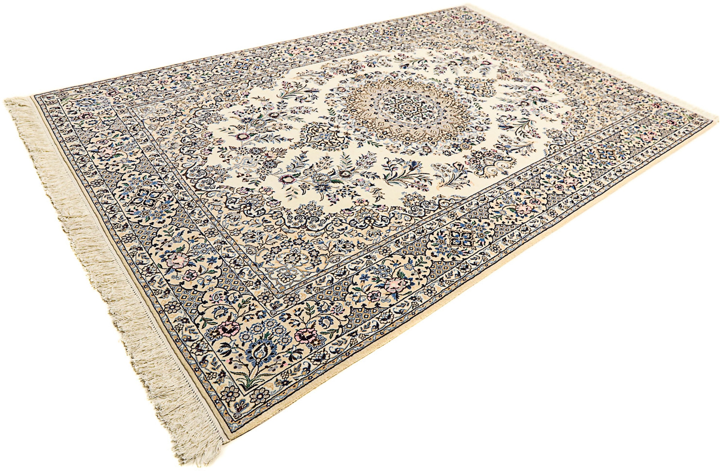 morgenland Orientteppich »Perser - Nain - Royal - 310 x 198 cm - beige«, re günstig online kaufen