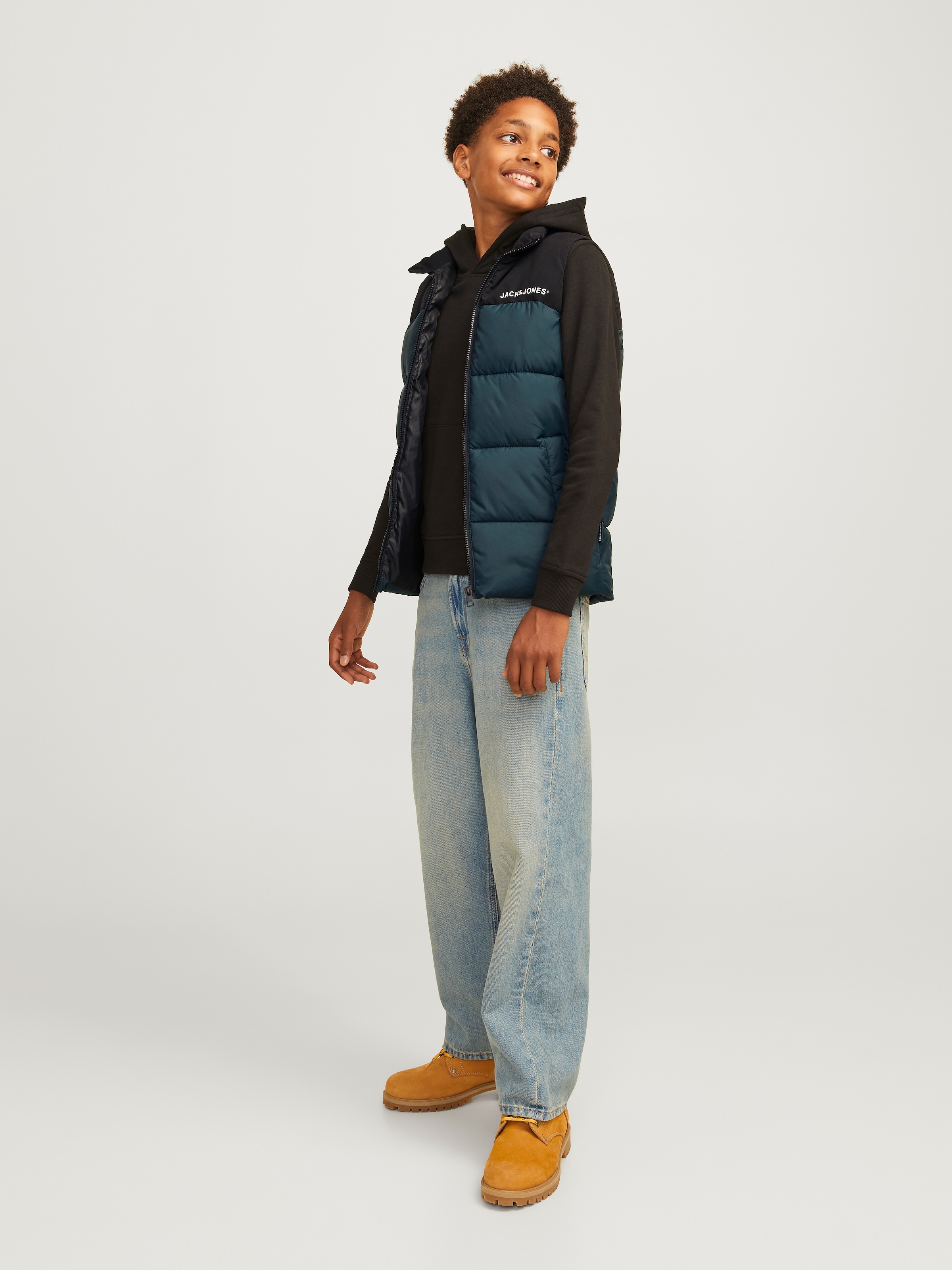 Jack & Jones Junior Kurzweste »JJMOON BODYWARMER STAND COLLAR JNR«