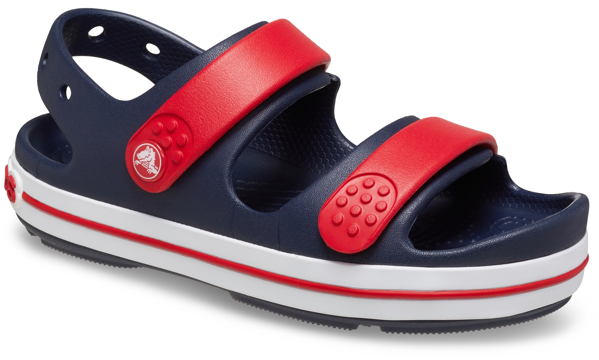 Crocs Badesandale »Crocband Cruiser Sandal«, Sommerschuh, Sandalette, Riemchensandale, mit Fersenriemen