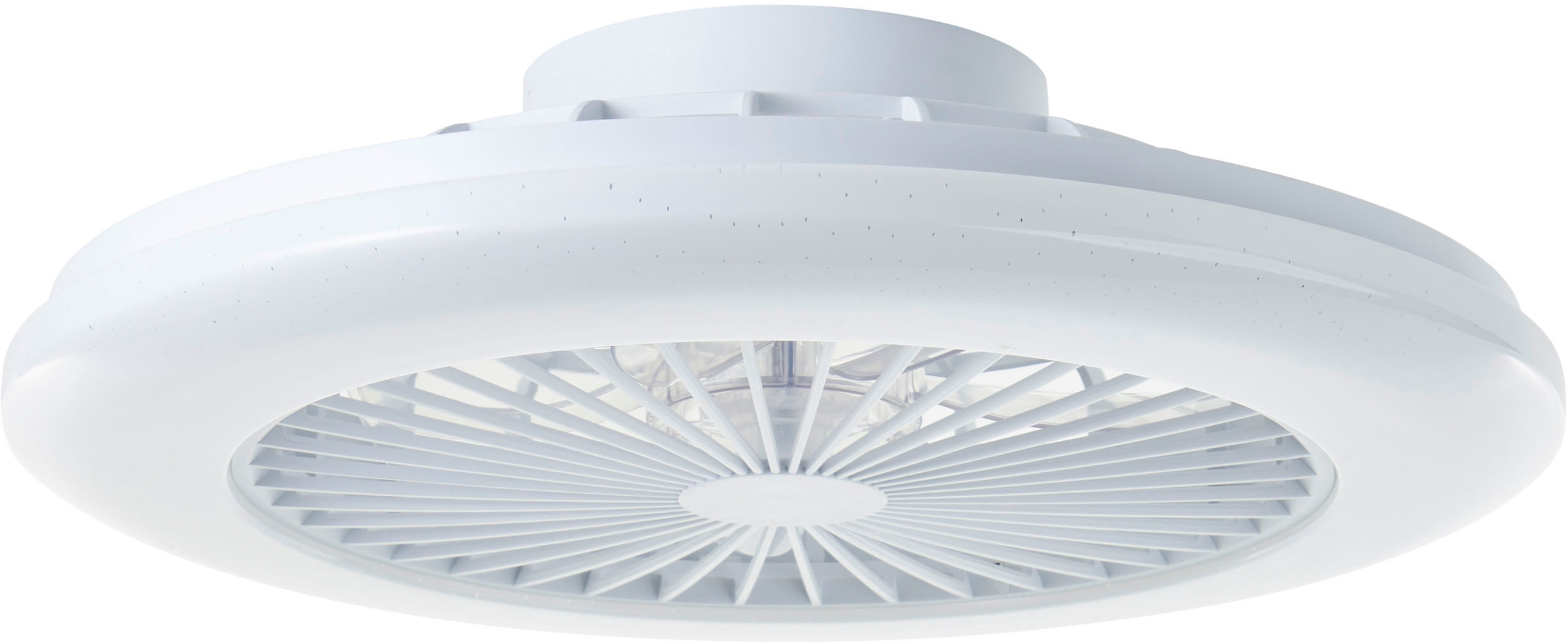 Brilliant LED Deckenleuchte »Salerno«, LED Leuchte, Ventilator, digitales R günstig online kaufen