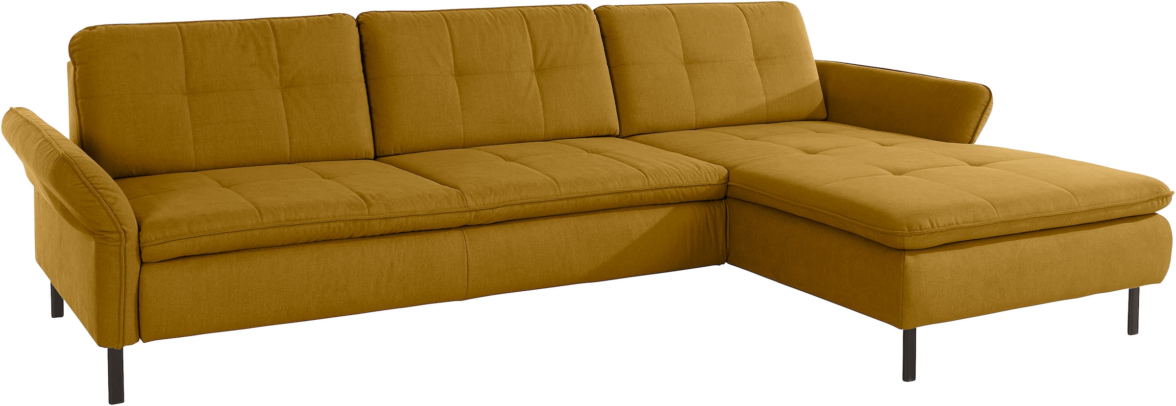 INOSIGN Ecksofa »Birkholm L-Form«, Armlehnverstellung, auch in Easy Clean Bezug - mit Wasser zu reinigen