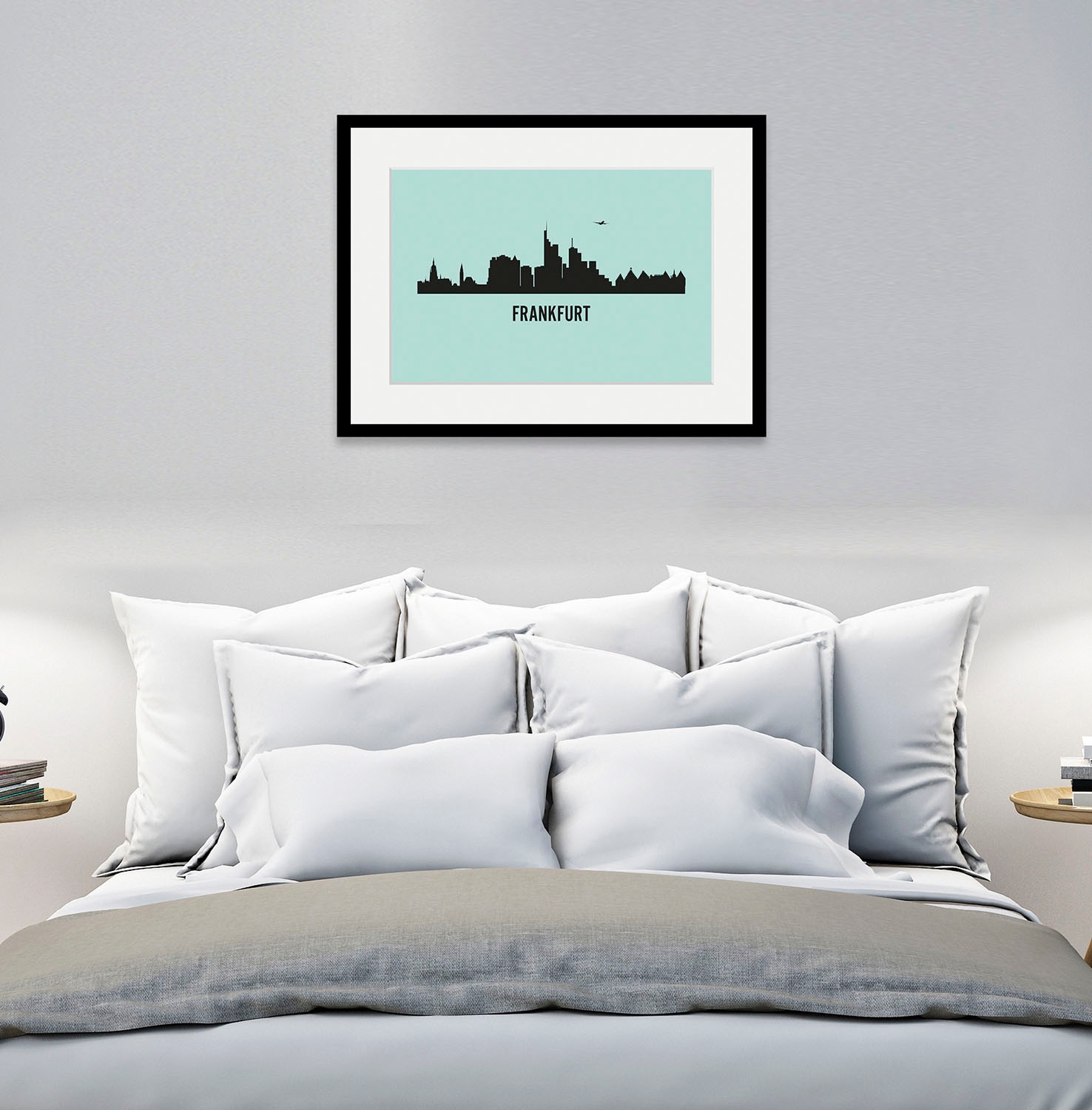 queence Bild »Frankfurt Skyline«, Städte-Stadt-Deutschland-Kirche-Gebäude-S günstig online kaufen