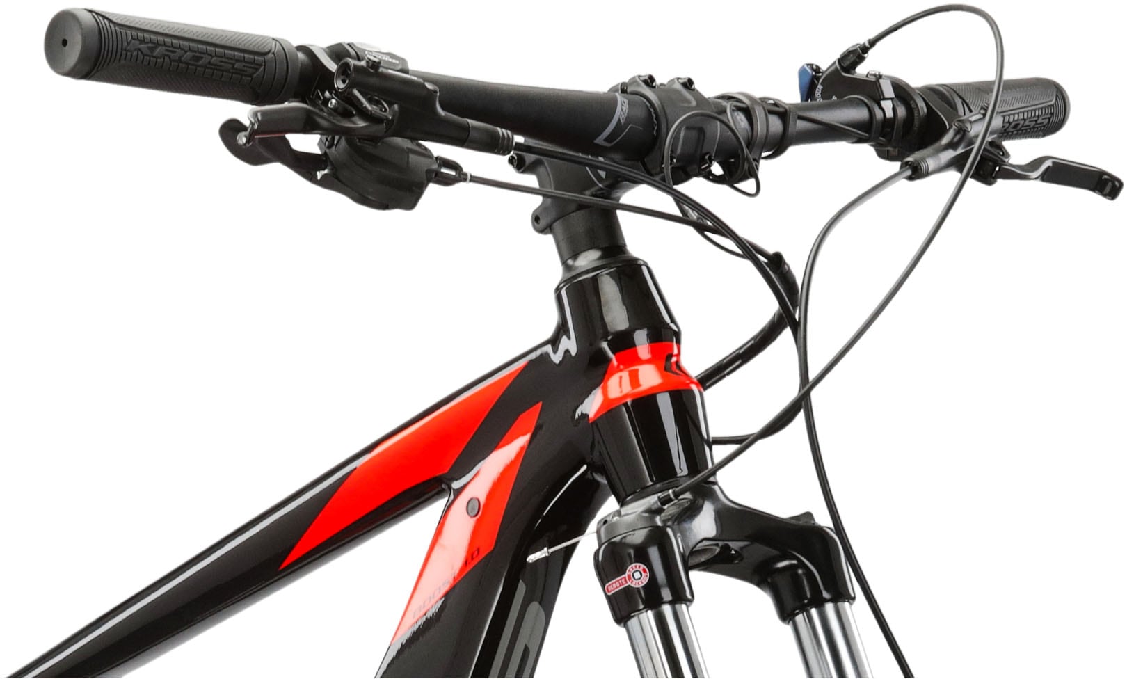 Kross E-Bike »E-MTB Level Boost 1.0 418 29 Zoll schwarz«, 10 Gang, Shimano, DEORE M6000, Mittelmotor 250 W, Pedelec, Elektrofahrrad für Damen und Herren
