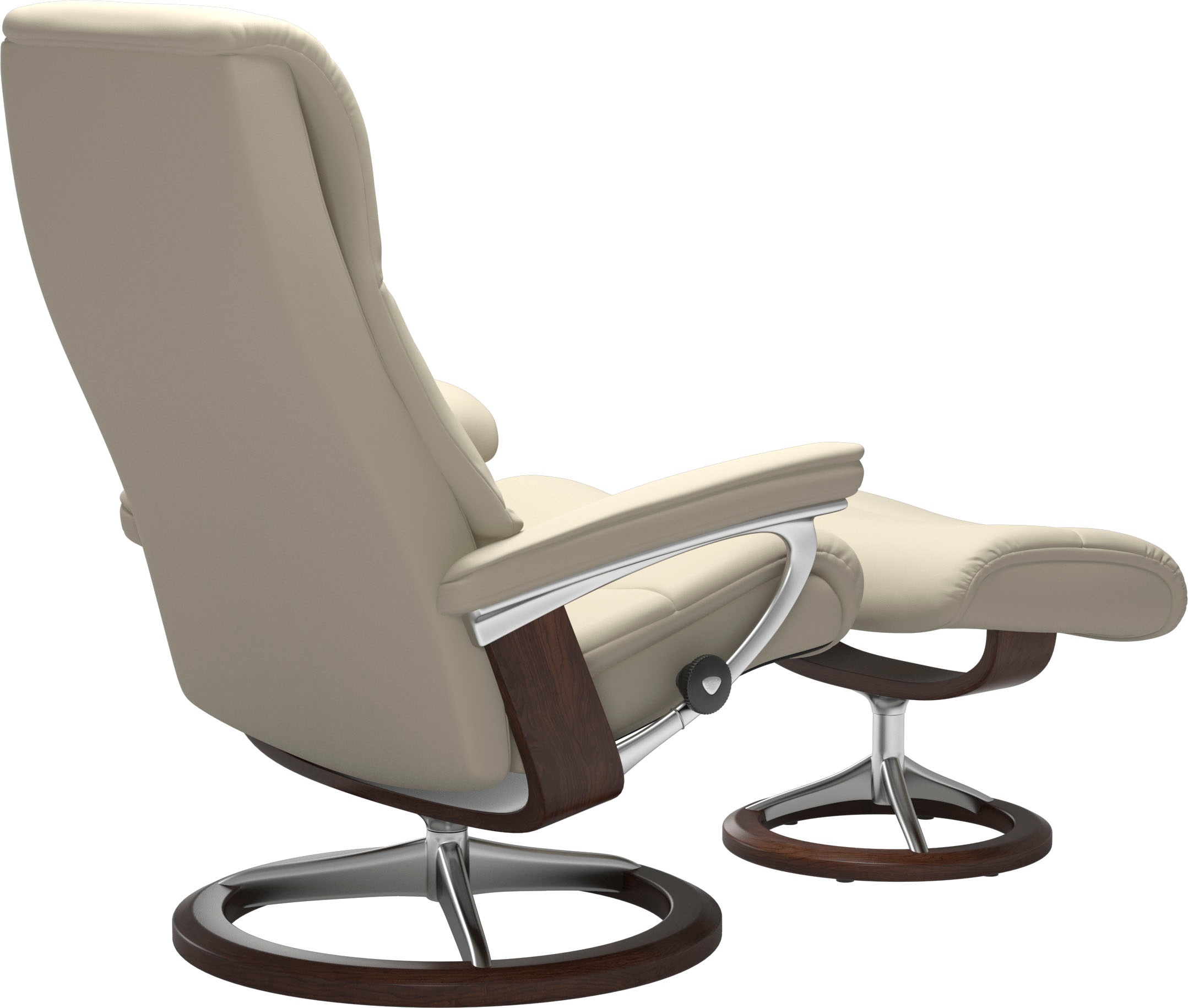 Stressless® Fußhocker »View«, mit Signature Base,Gestell Braun