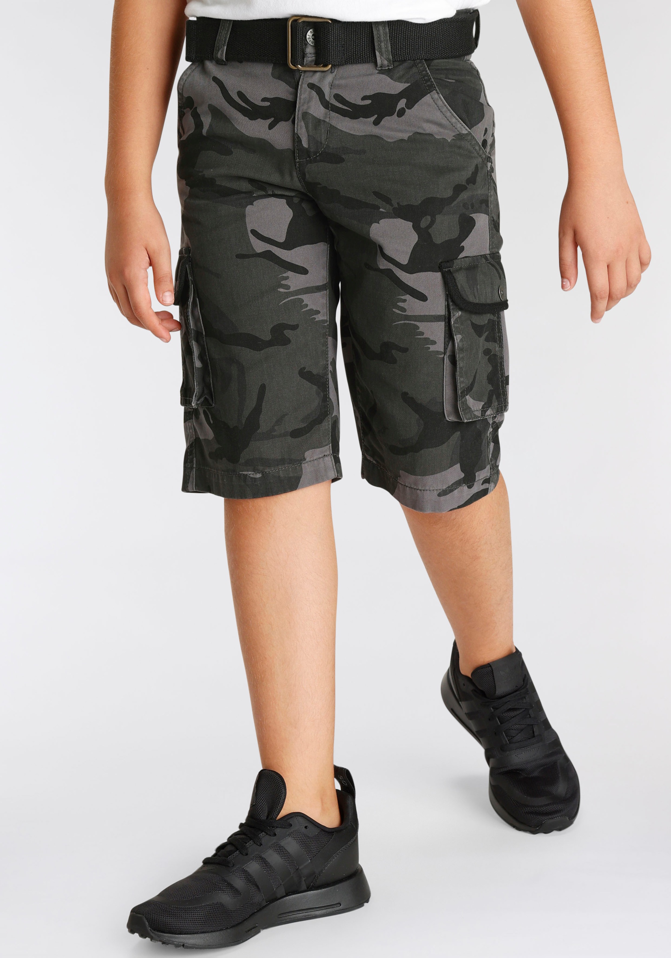 2. Bild von KIDSWORLD Bermudas »Bermudas+Gürtel«, (Set, 2 tlg., mit Gürtel)