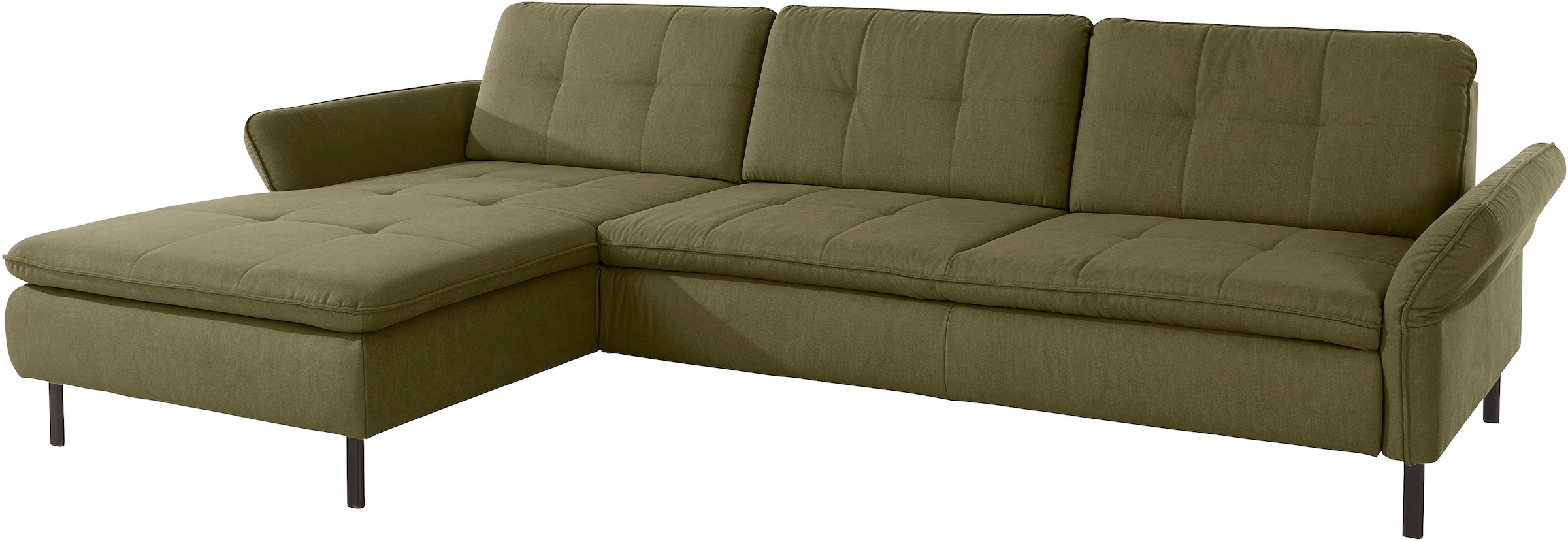 INOSIGN Ecksofa »Birkholm L-Form«, Armlehnverstellung, auch in Easy Clean Bezug - mit Wasser zu reinigen