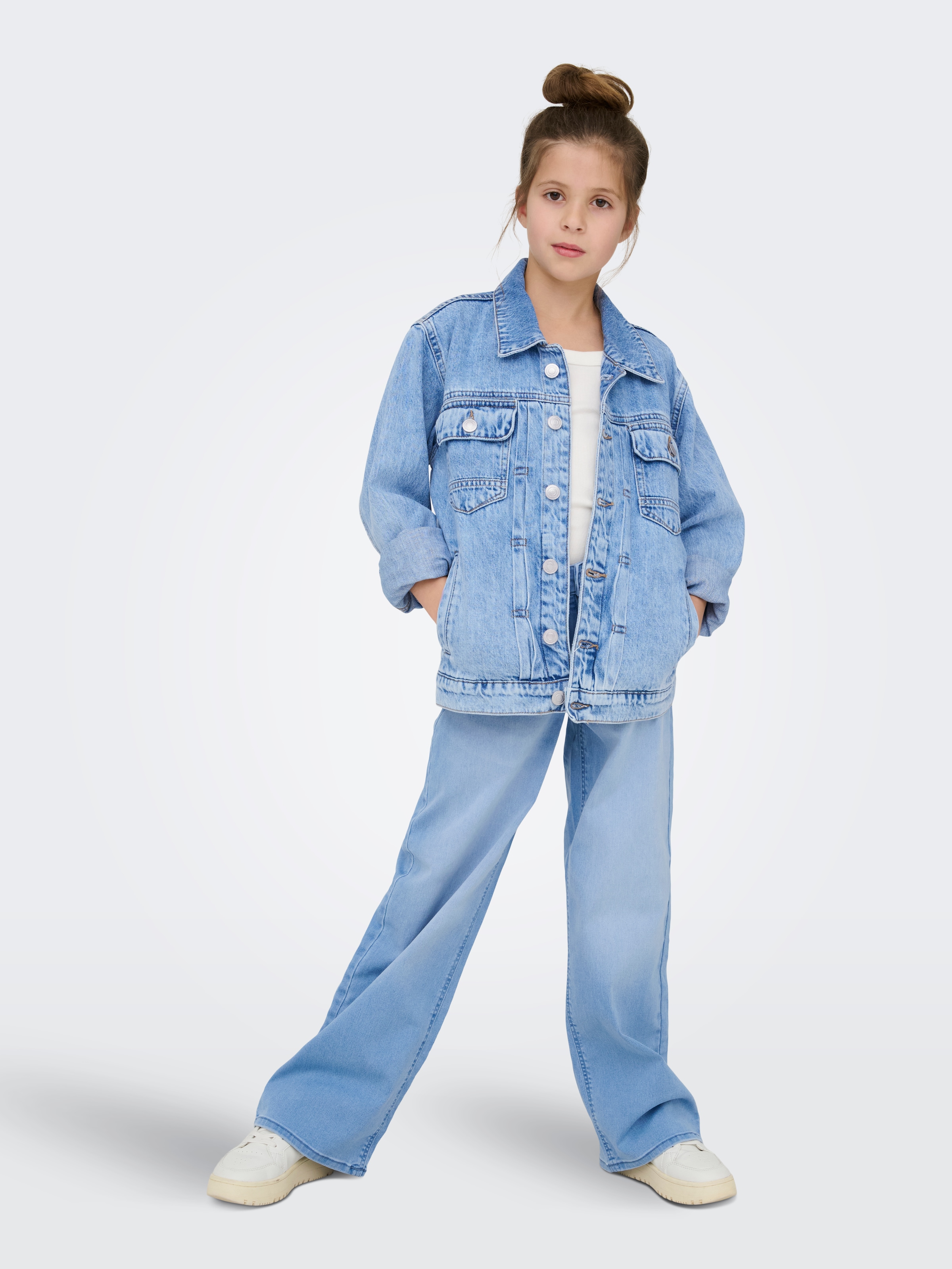 KIDS ONLY Weite Jeans »KOGSYLVIE CLEAN WIDE LEG LB DNM PIM NOOS«