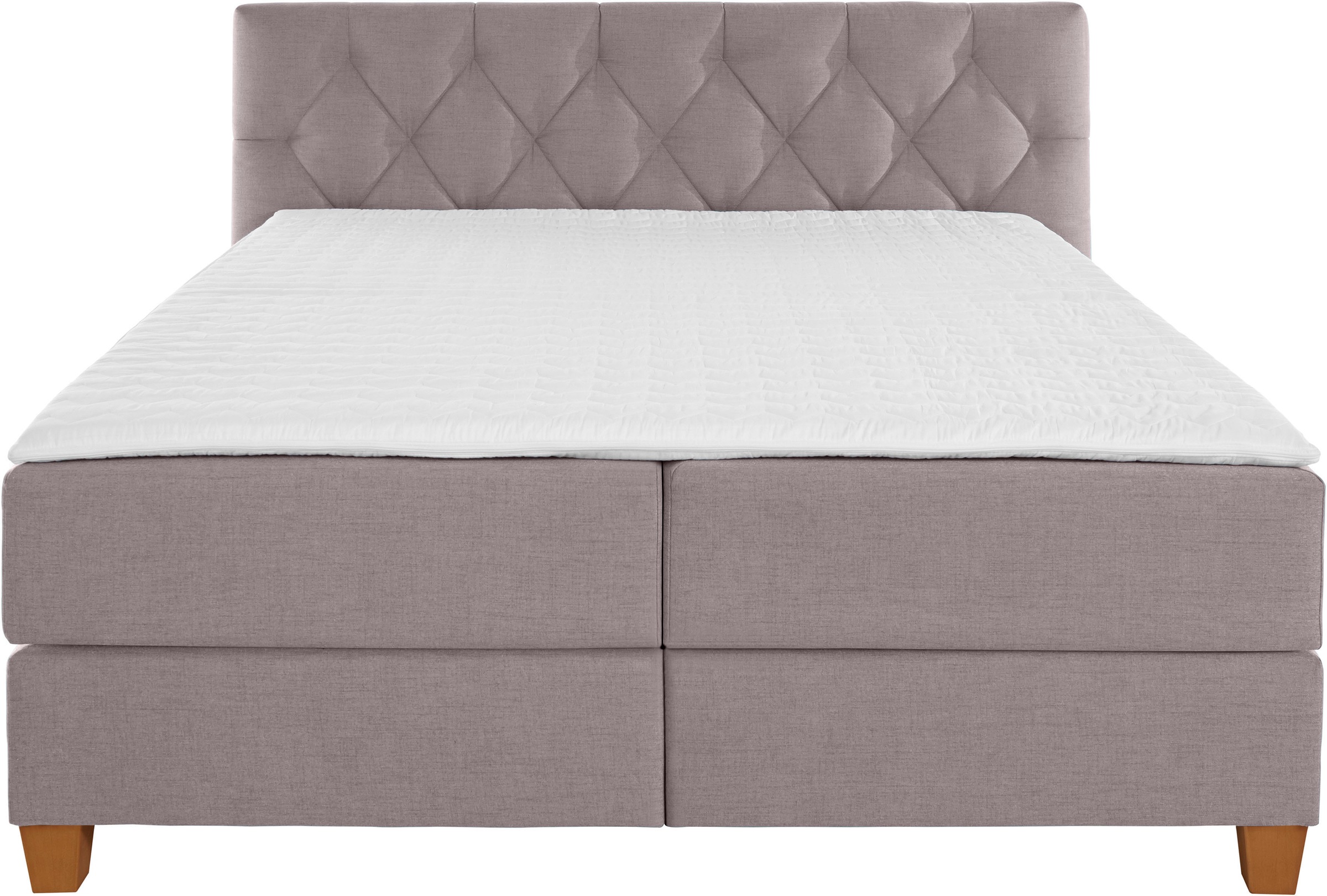 Guido Maria Kretschmer Home&Living Boxspringbett »Harmones«, in 3 Breiten, Härtegrad auch im Mix mit je 1 Matratze in H2 und H3