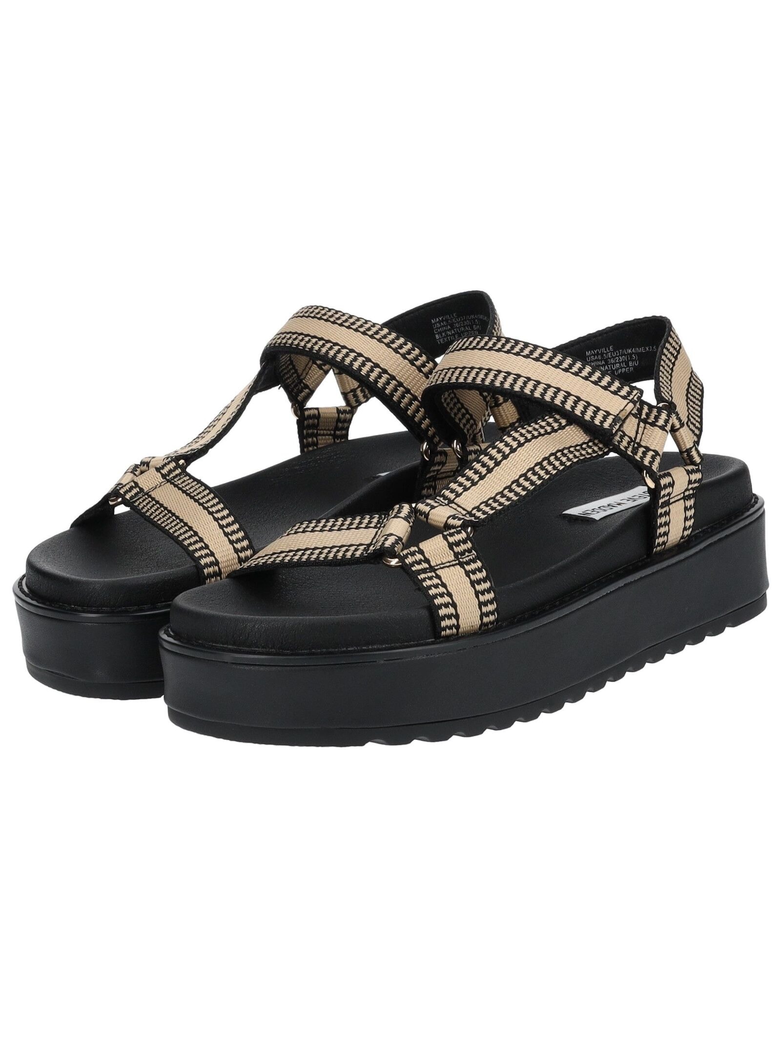 STEVE MADDEN Riemchensandale »STEVE MADDEN Sandalen Textil«