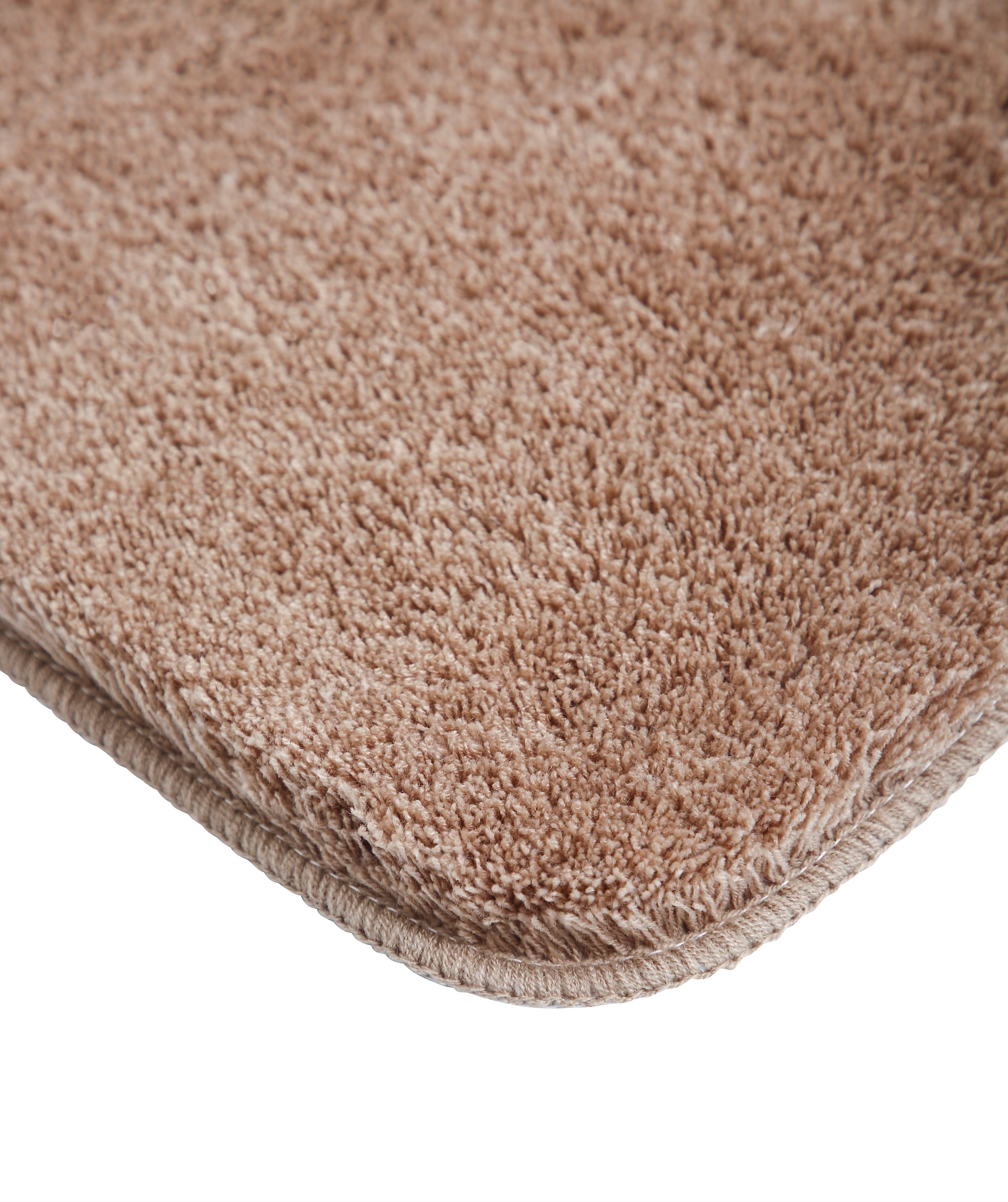 my home Badematte »Merida, Badvorleger, Badezimmer Teppich«, rutschhemmend beschichtet, fußbodenheizungsgeeignet-schnell trocknend-strapazierfähig, Badteppich, Uni Farben, rechteckig, rund & als 2-tlg. Set erhältlich