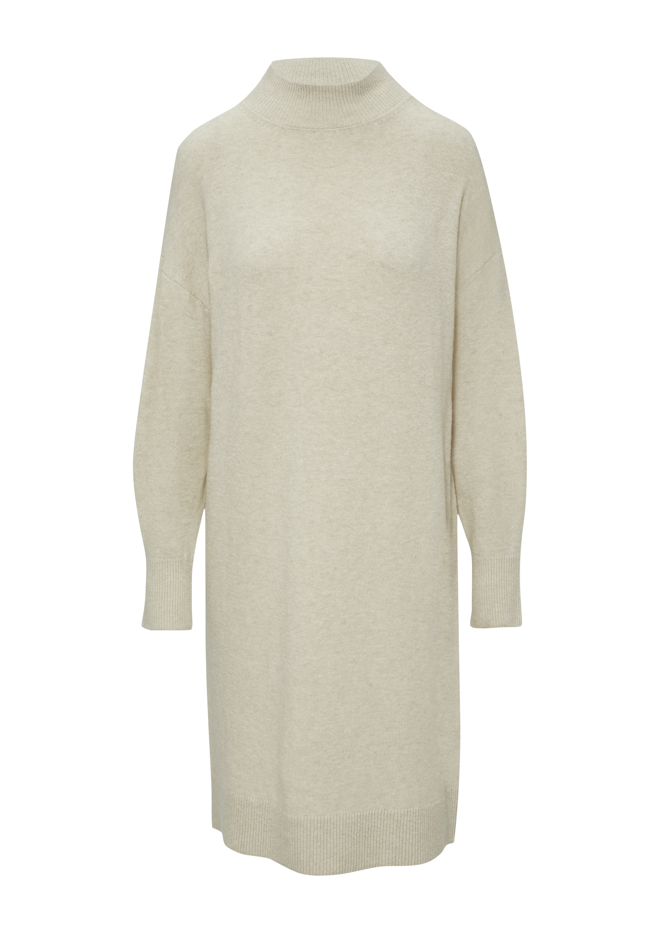 s.Oliver Strickkleid, in 3/4 Länge - mit Stehkragen