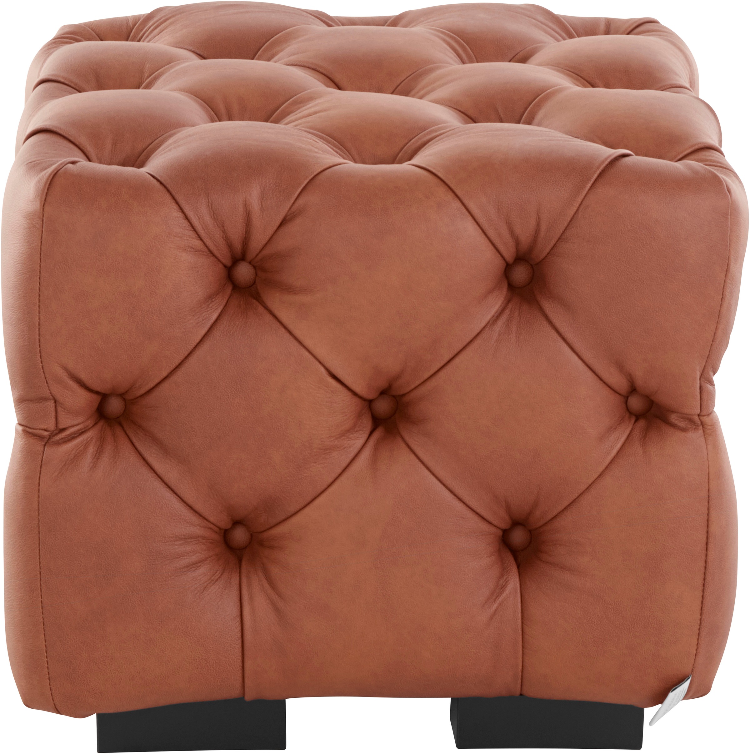 Home affaire Polsterhocker »Kalina«, mit klassischer Chesterfield-Knopfheftung, passend zur Serie "Kalina"