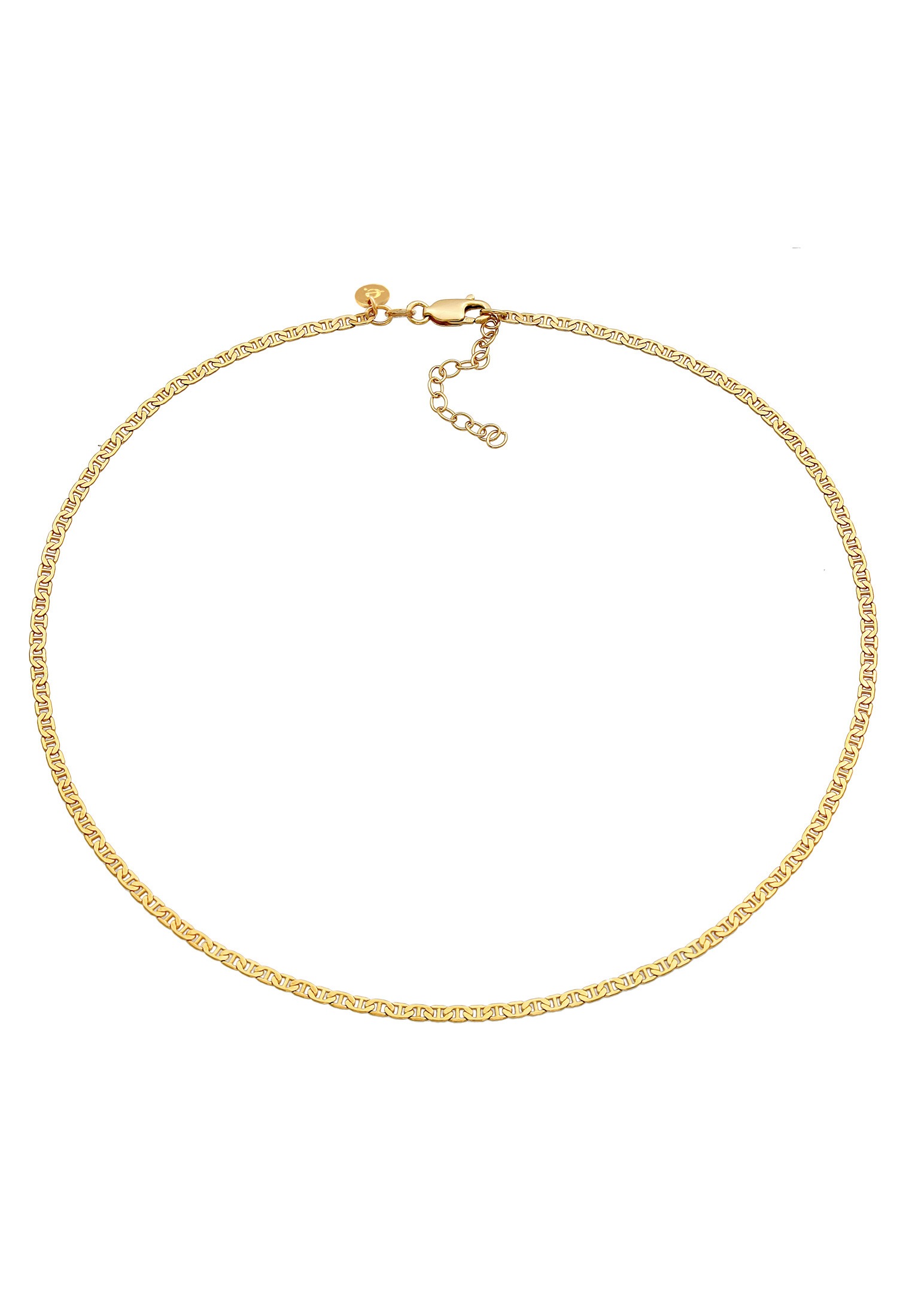 Elli Premium Kette ohne Anhänger »Choker Stäbchen-Panzerkette Basic 925 Silber«