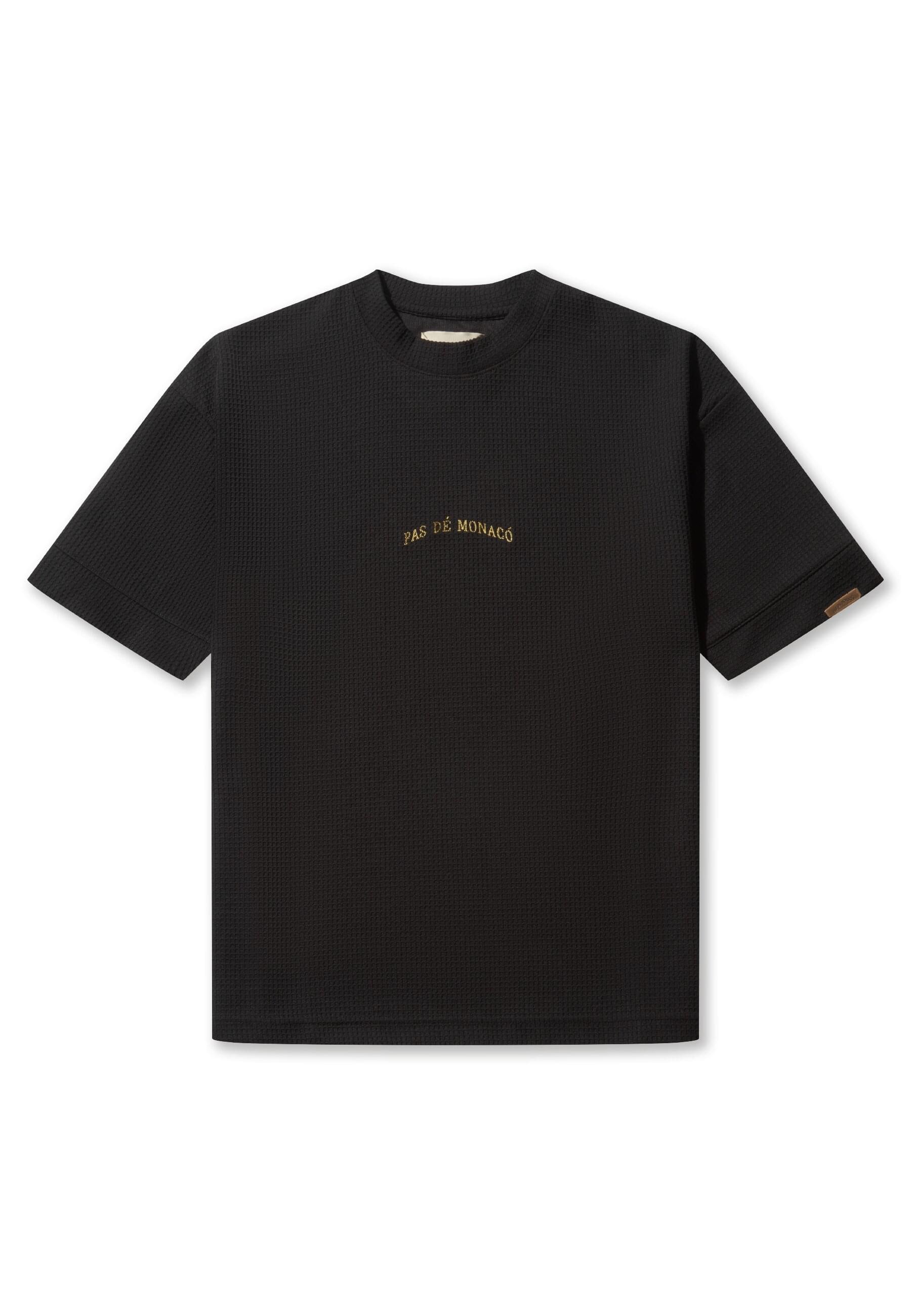 Pas De Monaco T-Shirt »Pas De Monaco WAFFLE T-SHIRT« 1 Stk.