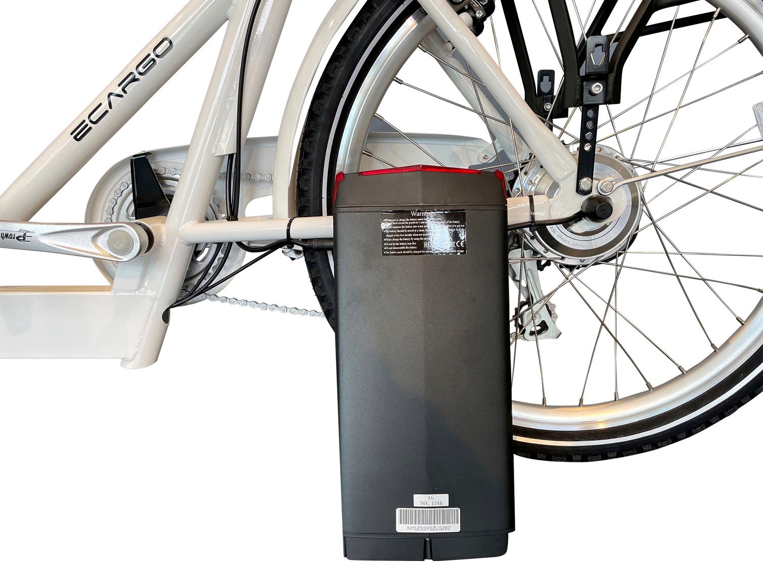 GreenStreet E-Bike »Elektrolastenrad E-Cargo«, 7 Gang, Shimano, Acera, Heckmotor 250 W, Pedelec, Elektrofahrrad für Damen u. Herren