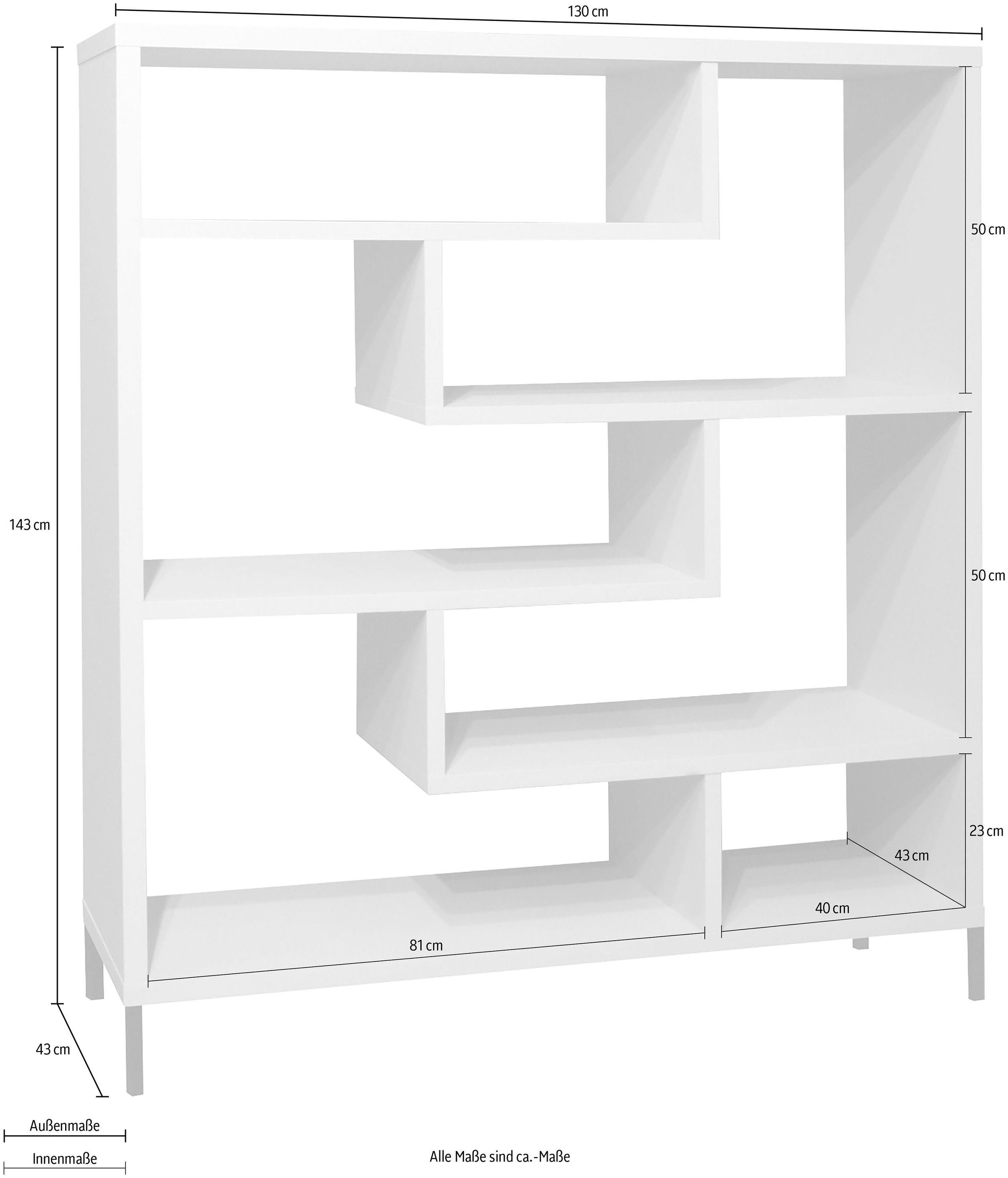Mäusbacher Raumteiler »Tetrix«, Breite 130 cm