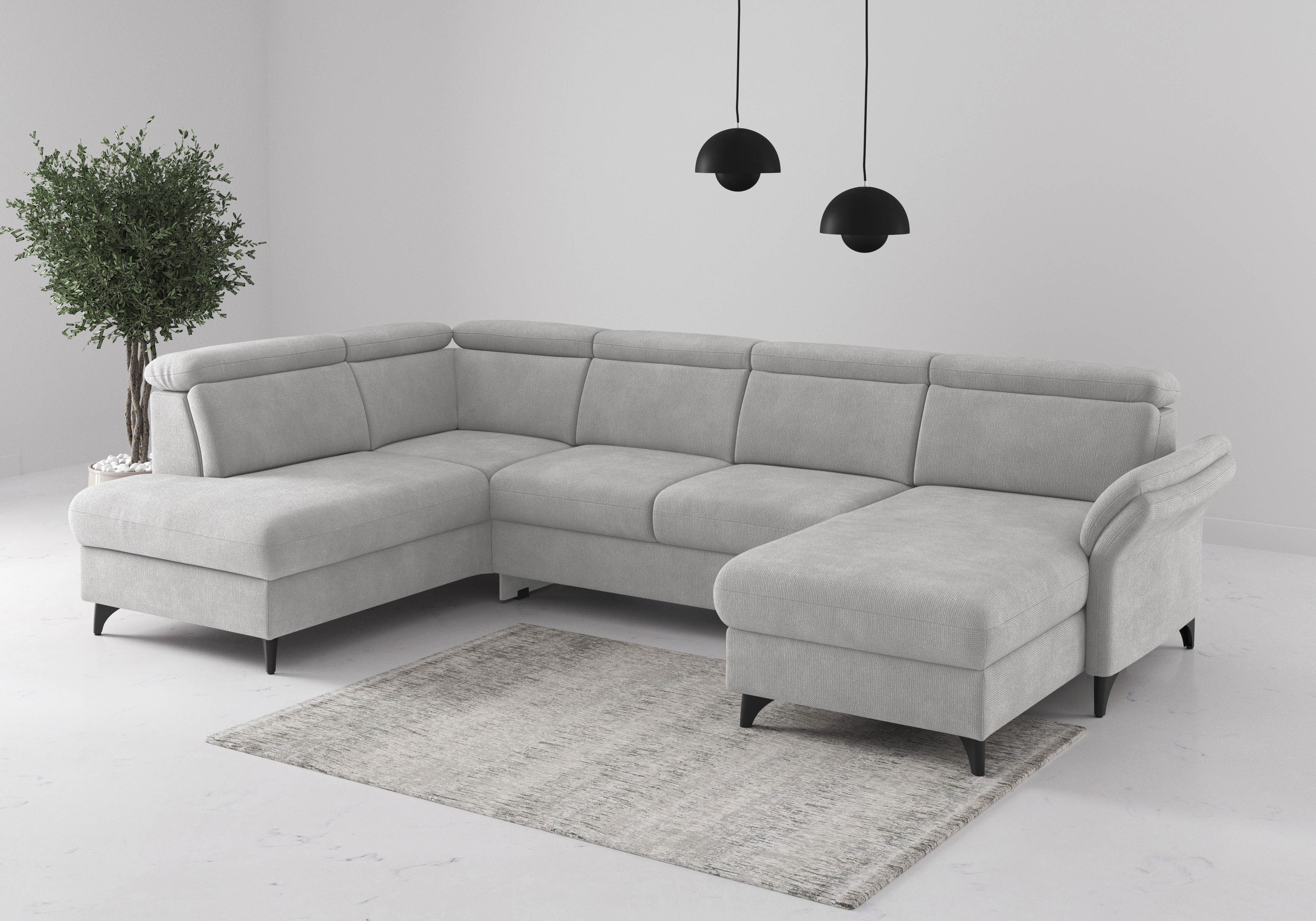sit&more Wohnlandschaft »Glendale« inkl. Kopfteilverstellung,wahlweise mit günstig online kaufen