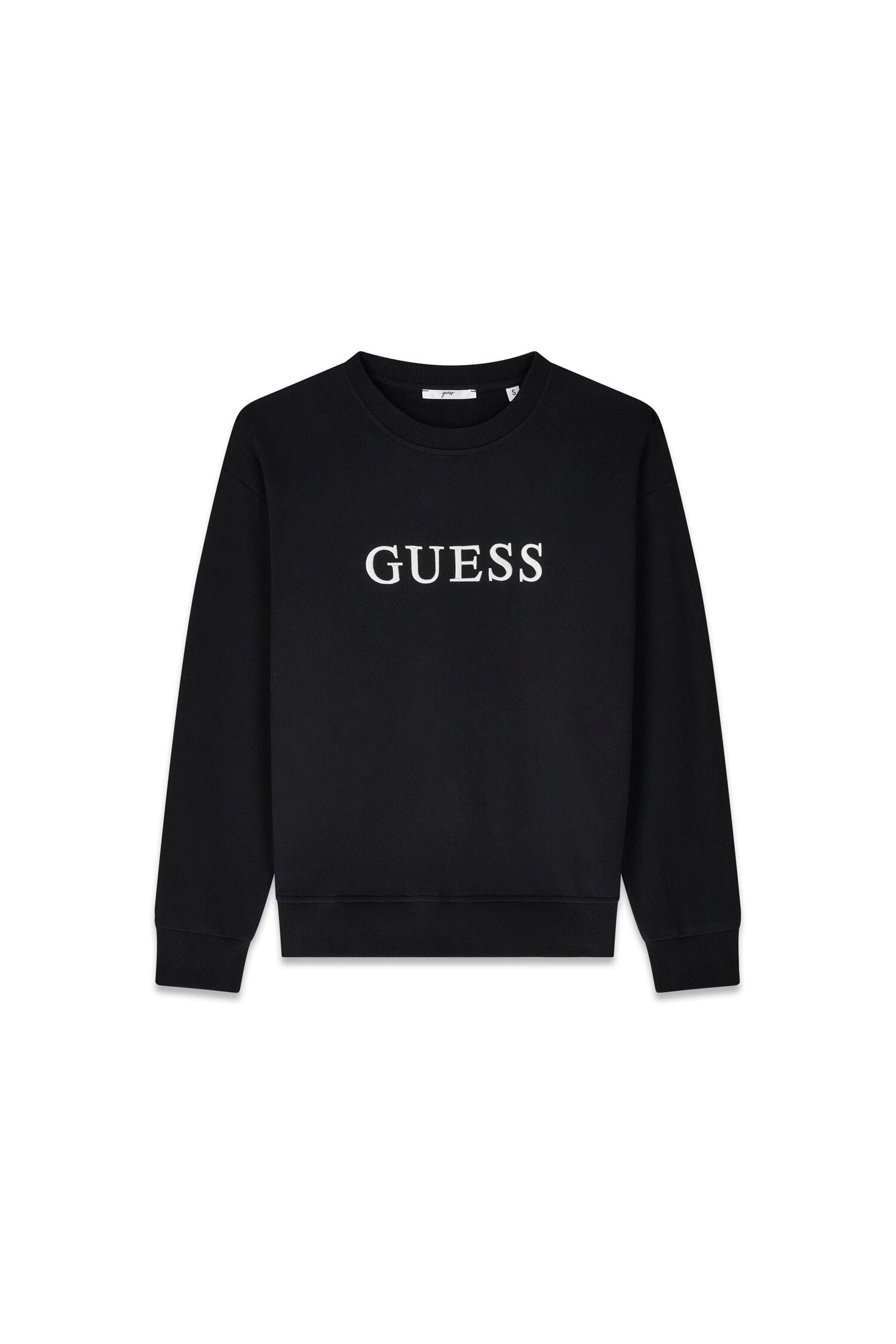 Guess Sweatshirt »SOFIA ROUND NECK«, mit gesticktem Logoschriftzug, Baumwollmix
