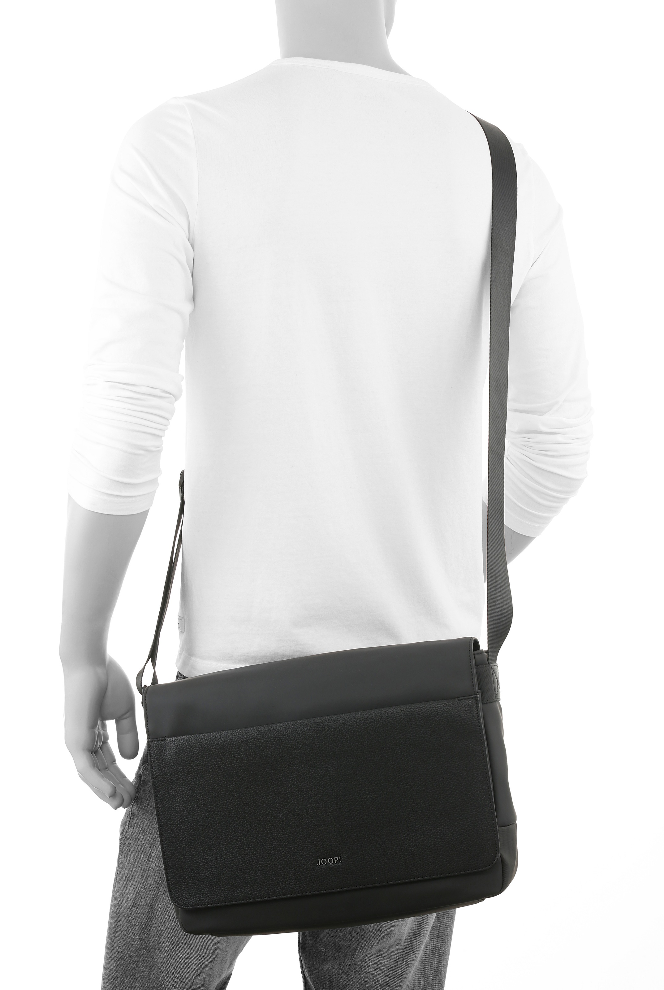JOOP! Messenger Bag »lanciano nevio messenger mhf« Arbeitstasche, Laptoptasche, Businesstasche mit Klettverschluss