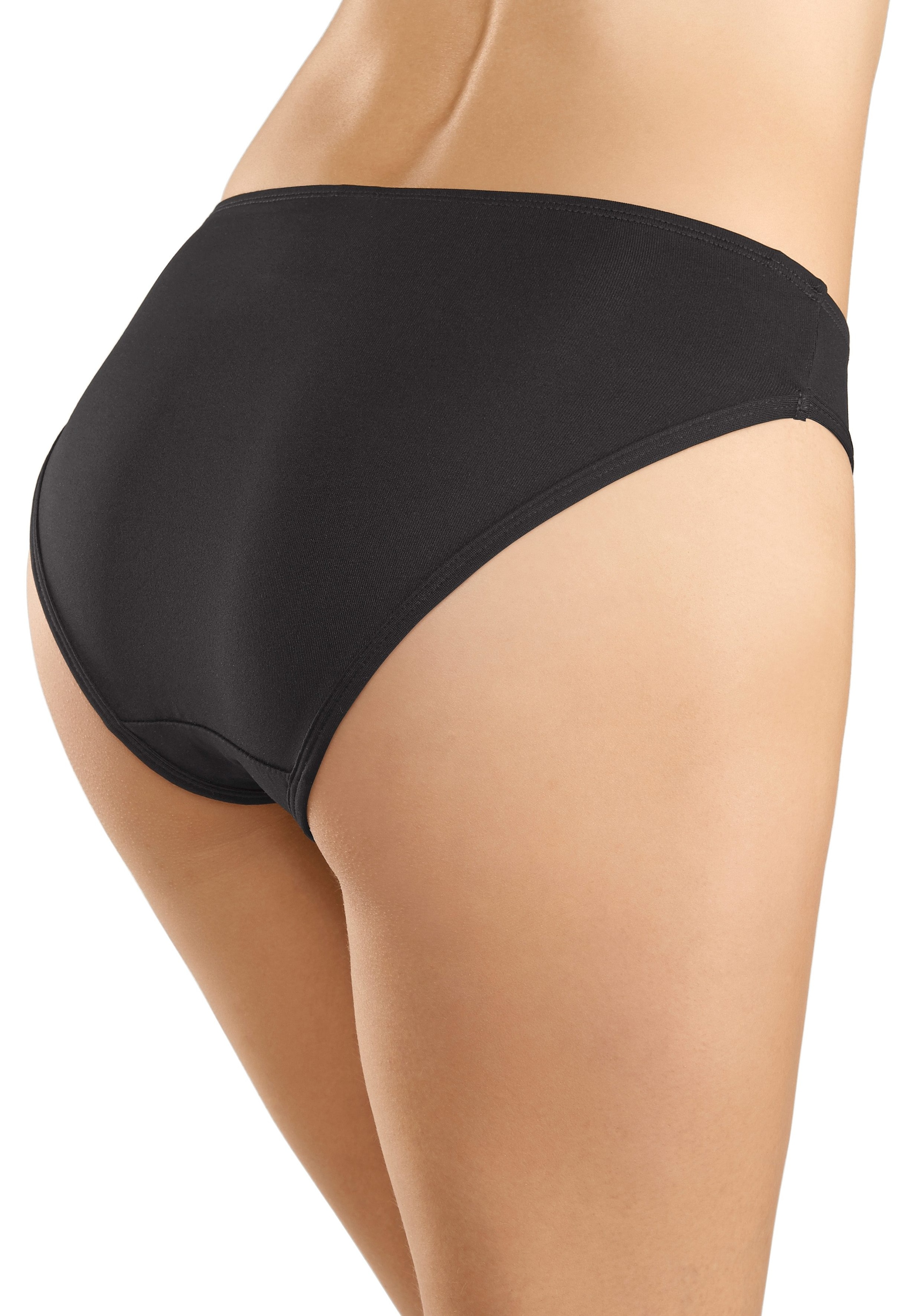 Vivance active Jazz-Pants Slips, (Packung, 6 St.), aus weicher Microfaser