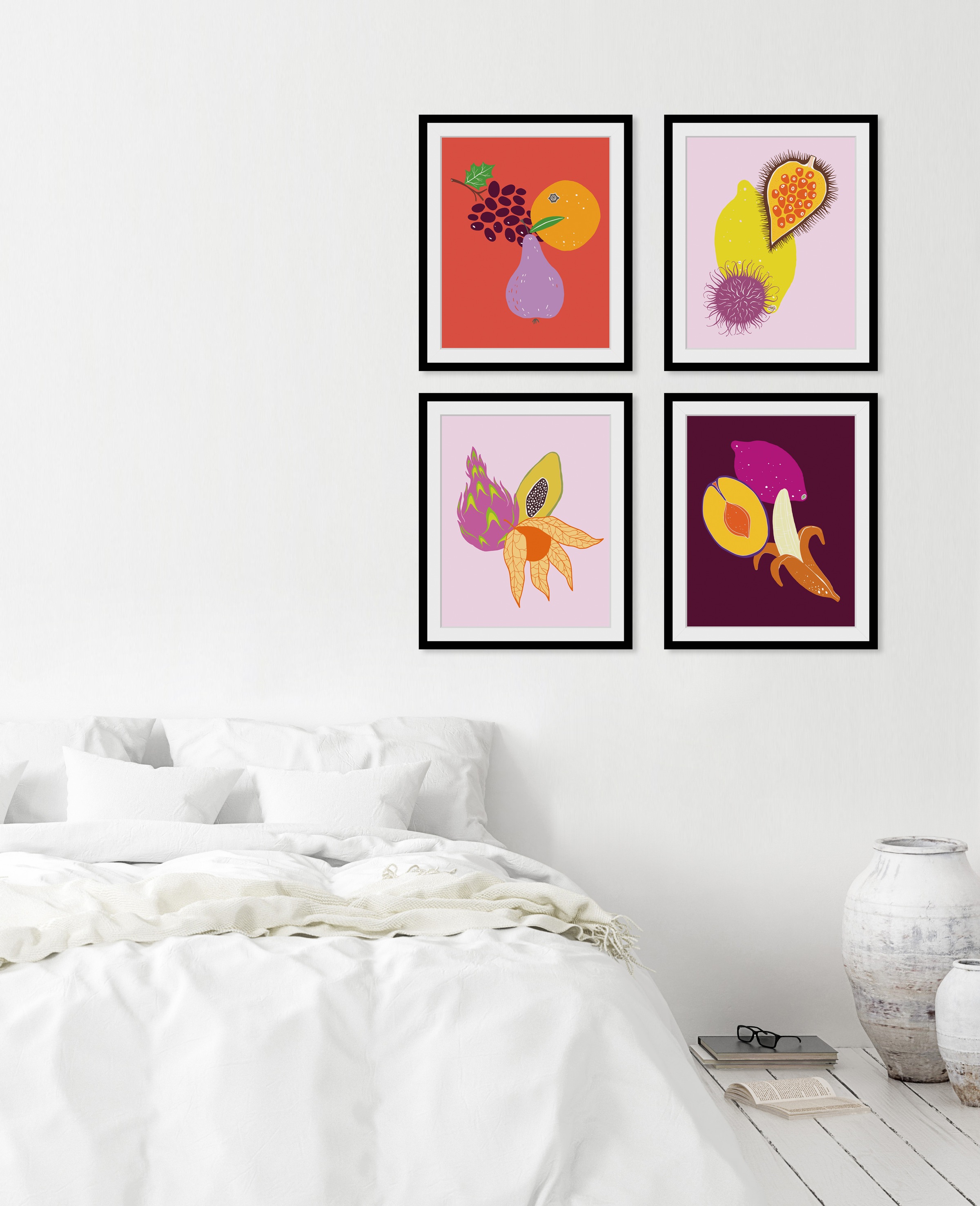queence Bild »Bibi«, Obst-Obst Bilder-Kunst-Lebensmittel-Orange, HD Premium günstig online kaufen