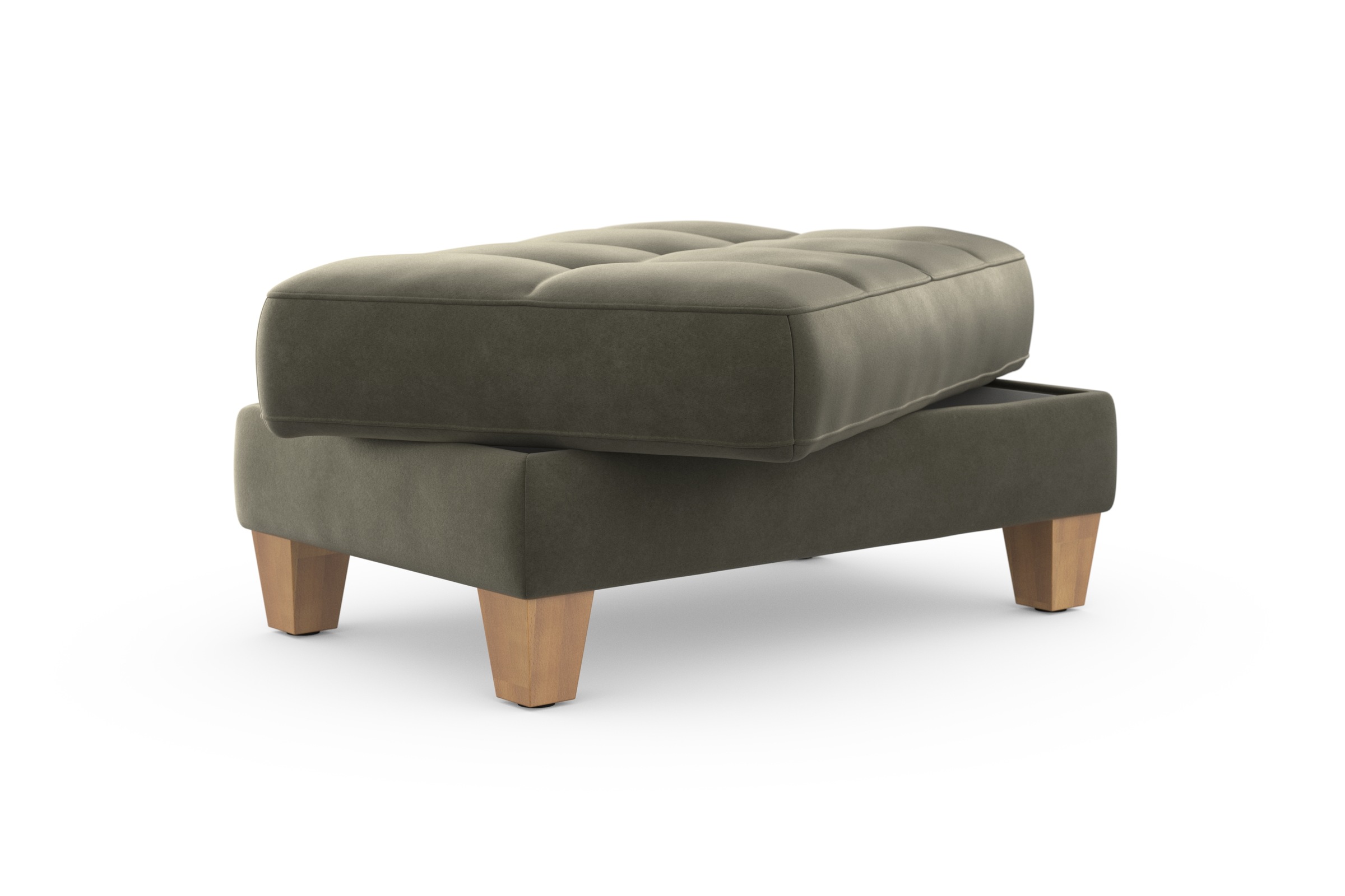 sit&more Stauraumhocker »Westham«, wahlewise mit/ohne Federkern