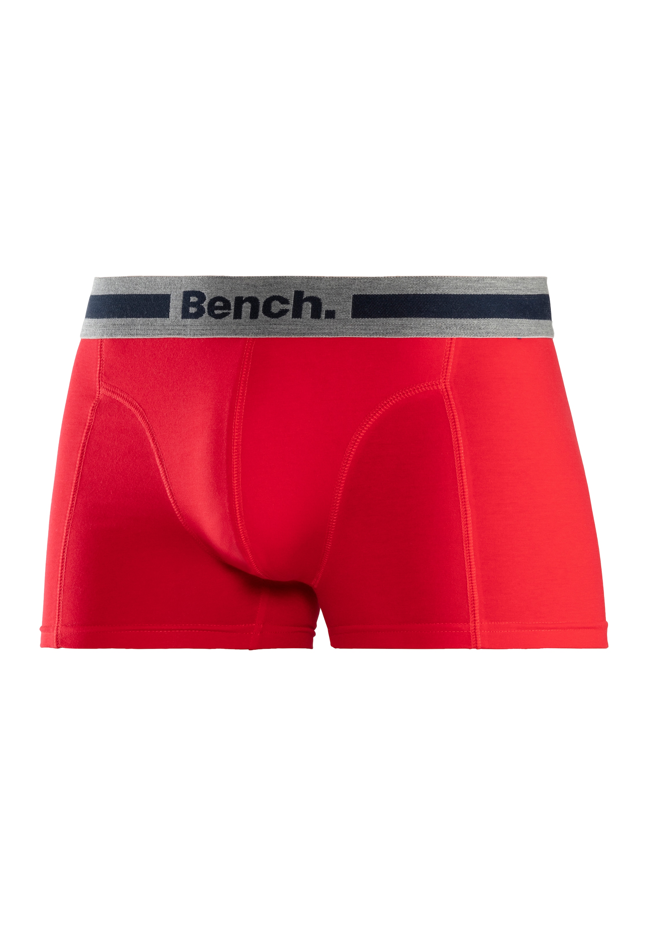 Bench. Boxer »Boxershorts für Herren« Packung, 4 Stk. Unterhosen mit Overlock-Nähten vorn