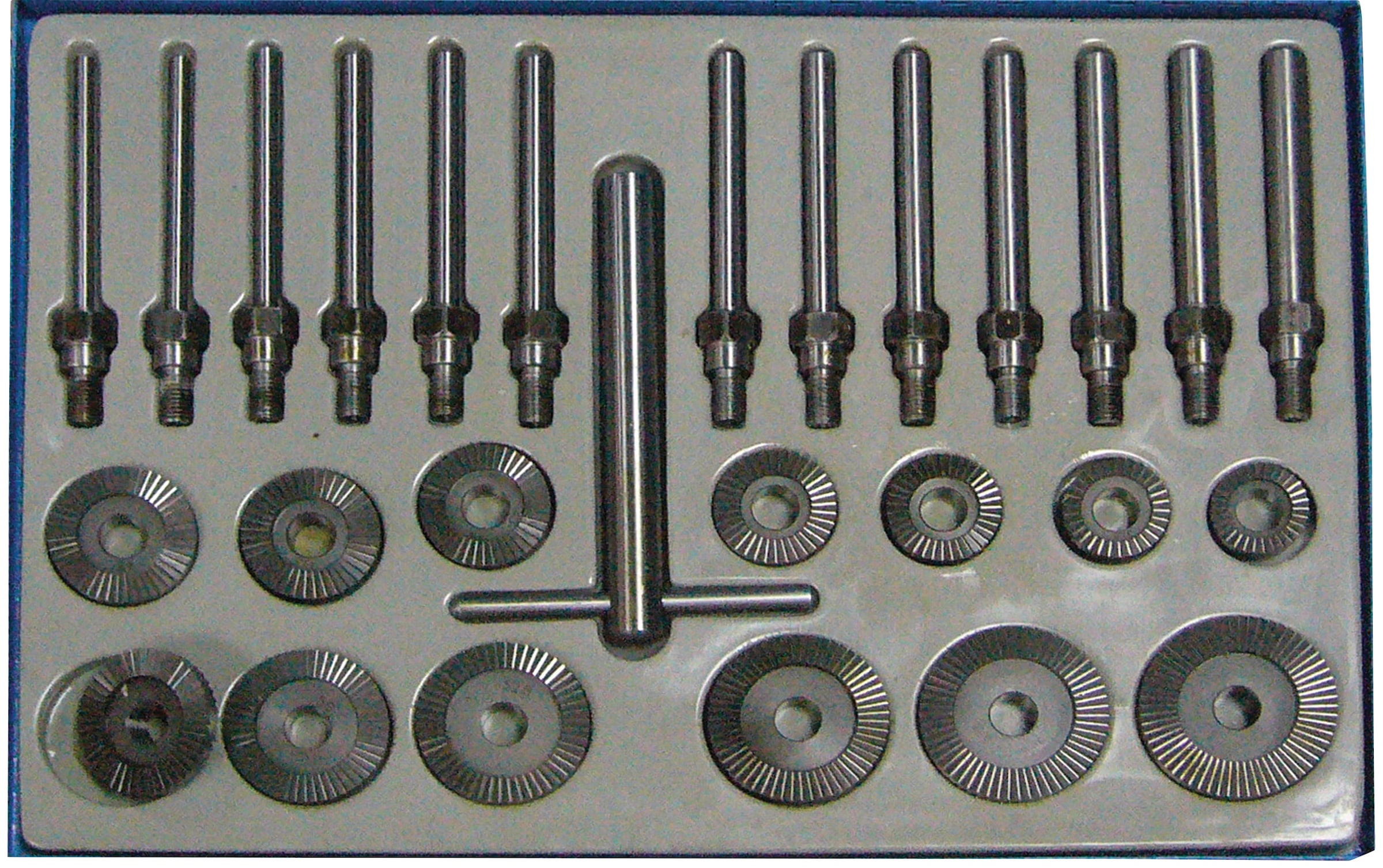 BGS Werkzeugset »Ventilsitzfräser-Satz«, 27-teilig, 30 - 60 mm