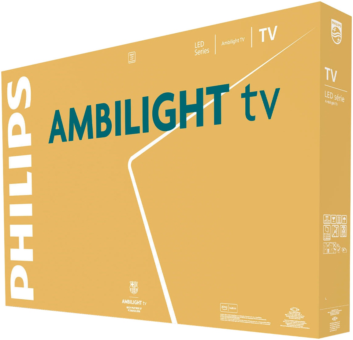 Philips LED-Fernseher »65PUS8000/12«, 4K Ultra HD, Smart-TV
