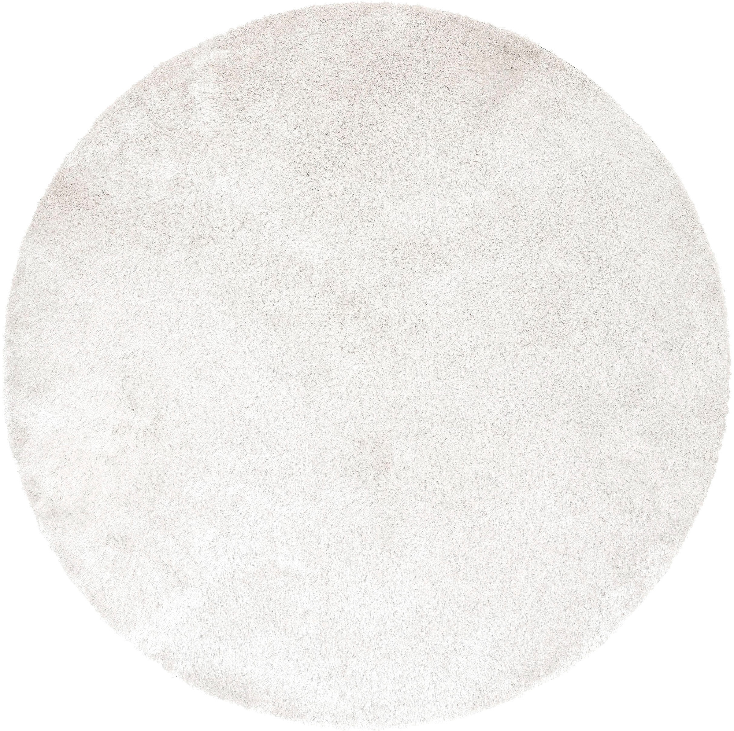 Bruno Banani Hochflor-Teppich »Dana Teppich, Kundenliebling«, rund, 30 mm Höhe, unifarben, Mikrofaser Teppiche, Wohnzimmer, Schlafzimmer, Esszimmer