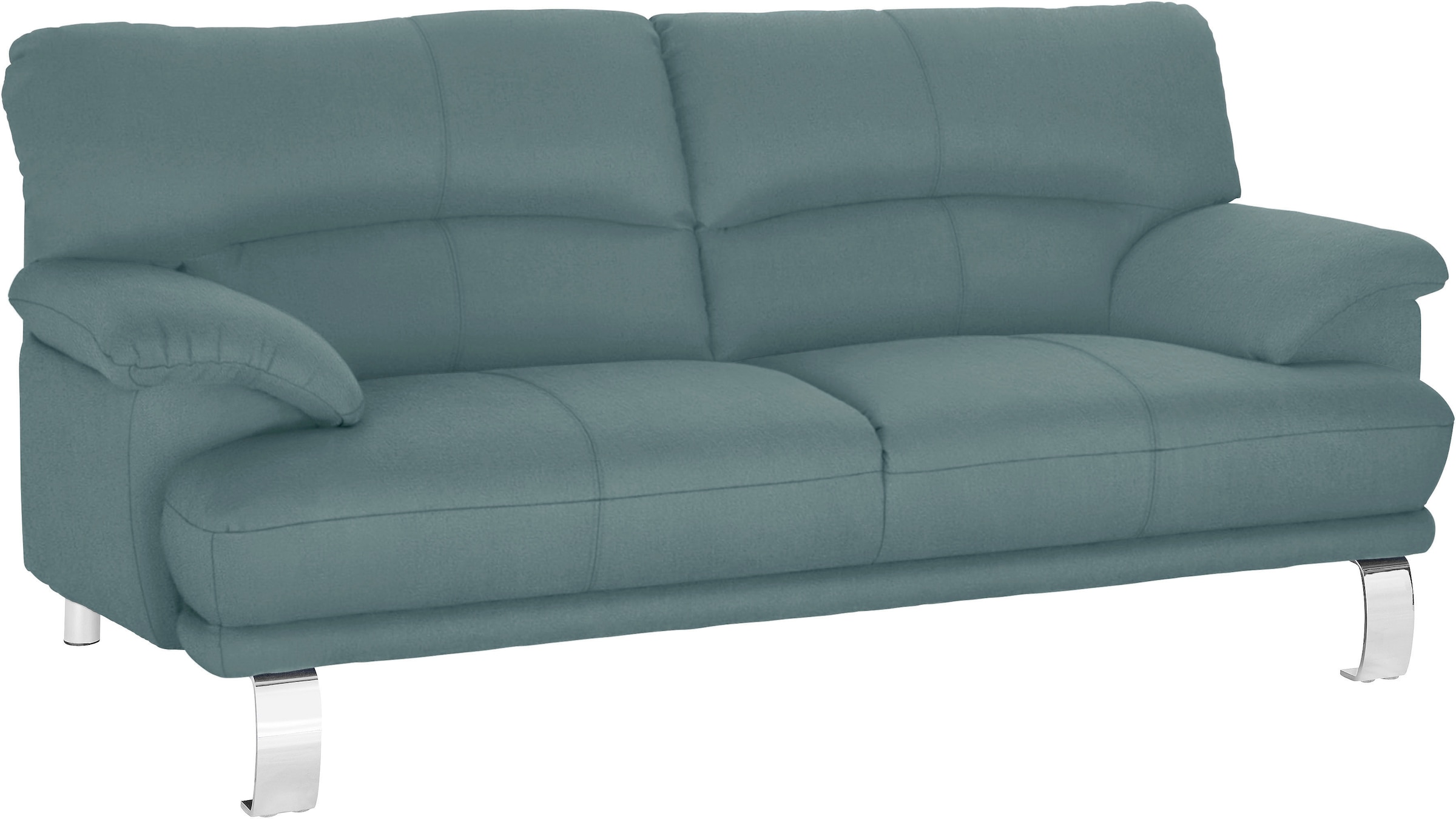 TRENDMANUFAKTUR 3-Sitzer »Cecilia II, mit italienischem Design, tollen Details« mit tollem Sitzkomfort und Designfuß