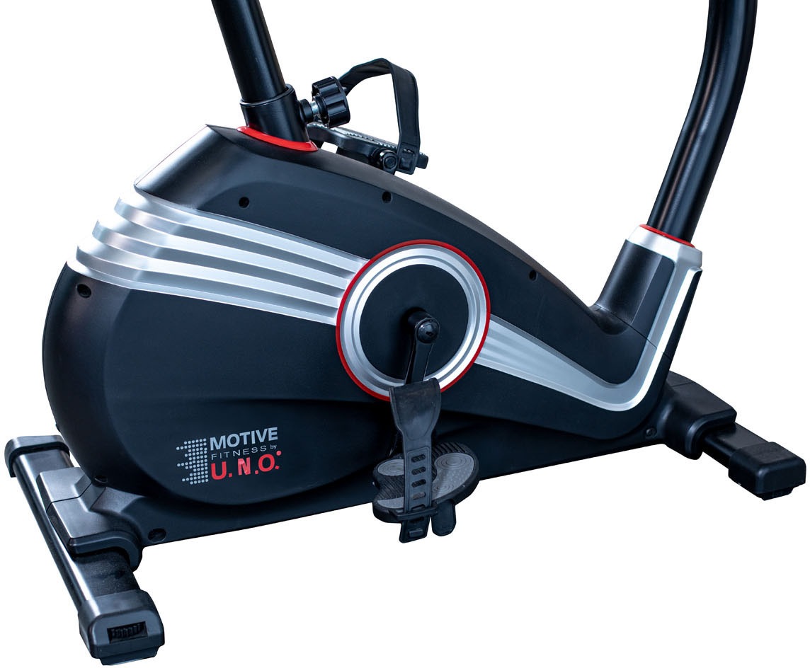 MOTIVE FITNESS by U.N.O. Ergometer »ET 1500«, (mit Tablet-Halterung), Schwungmasse ca. 12 kg, 32 Widerstandsstufen