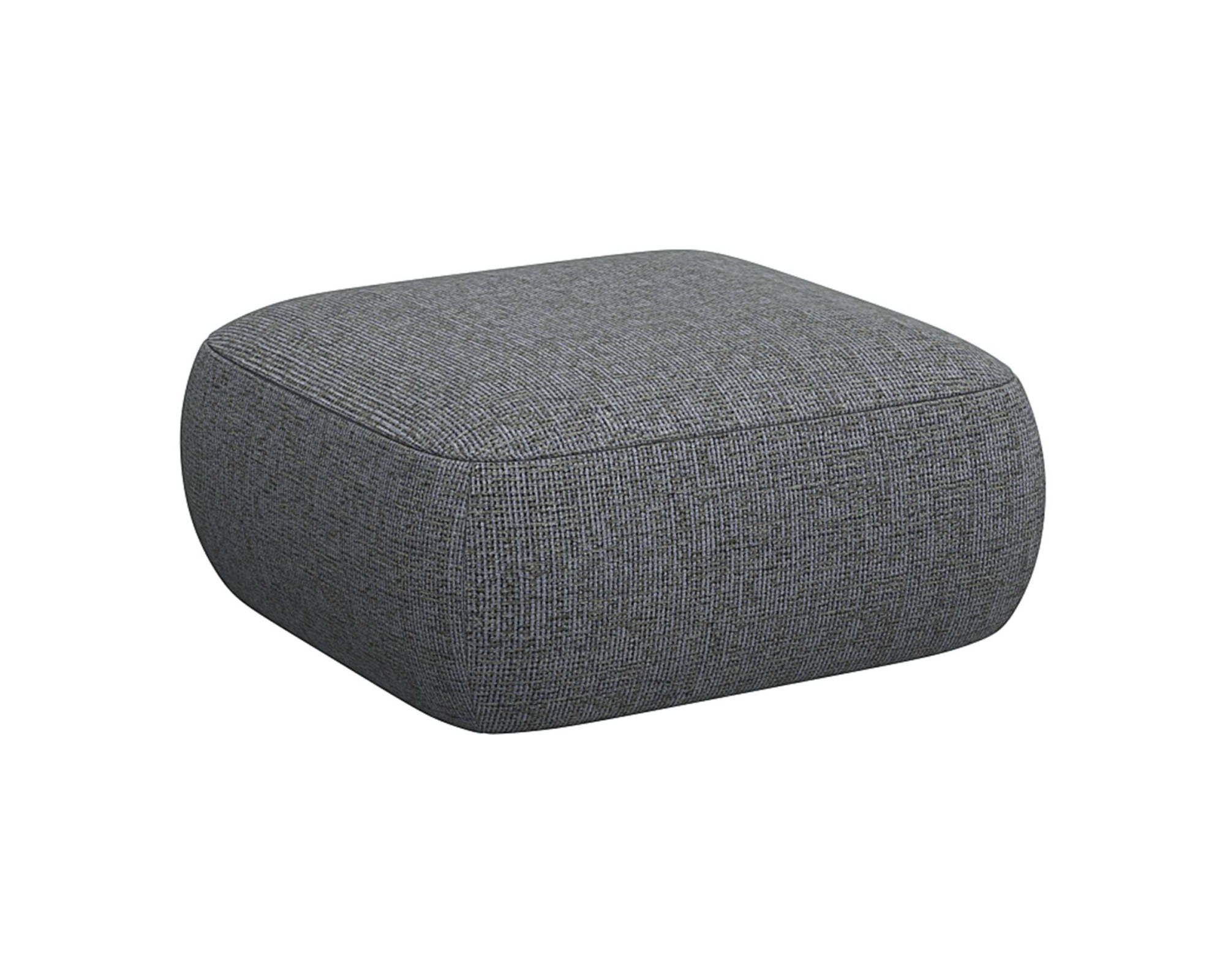 FLEXLUX Pouf »Torino, rund, bodennah, Sitzhocker, Polsterhocker«, Modernes, günstig online kaufen