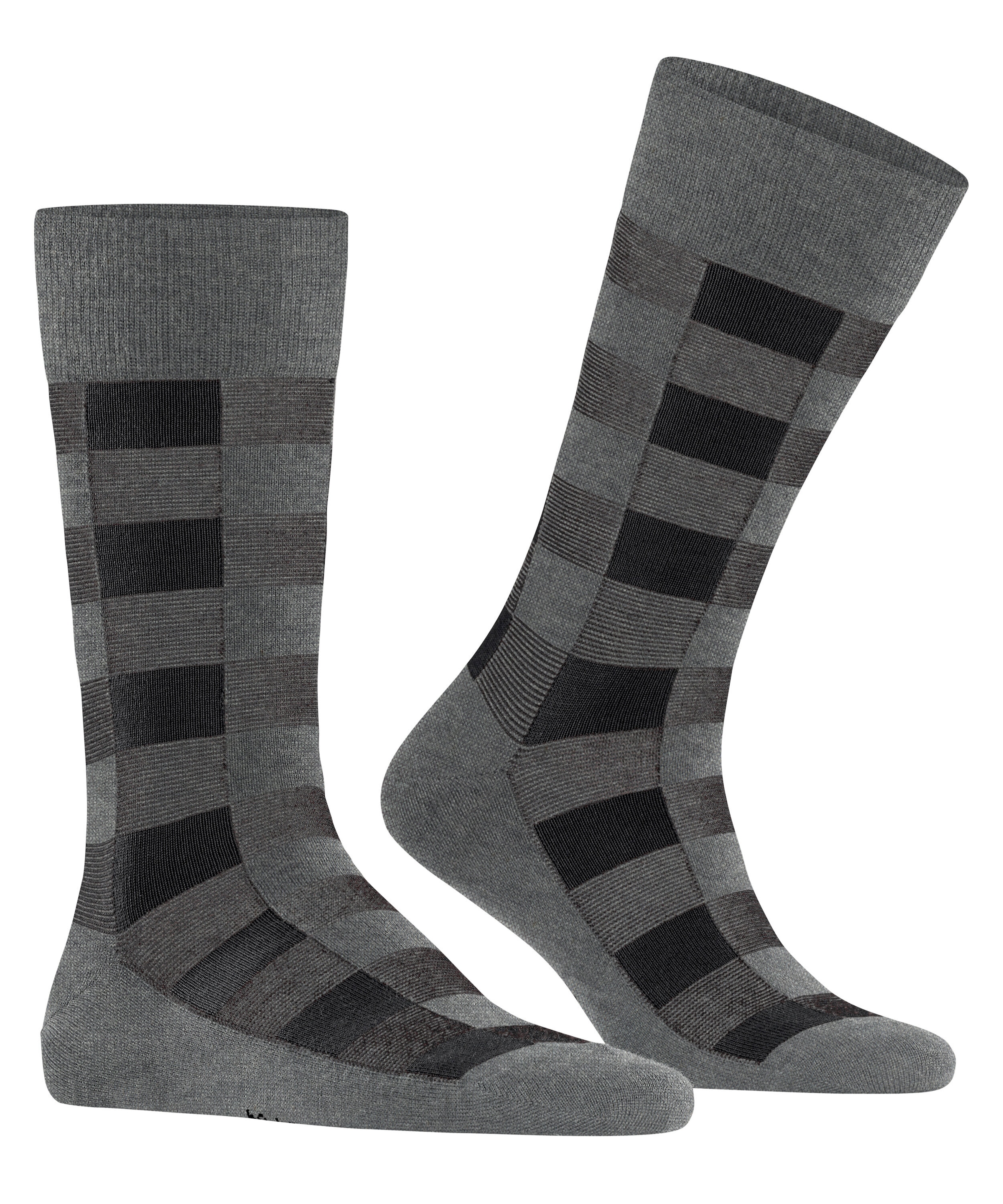 Burlington Socken »Buffalo Check« aus wärmender, klimaregulierender Wolle und Funktionsmaterial