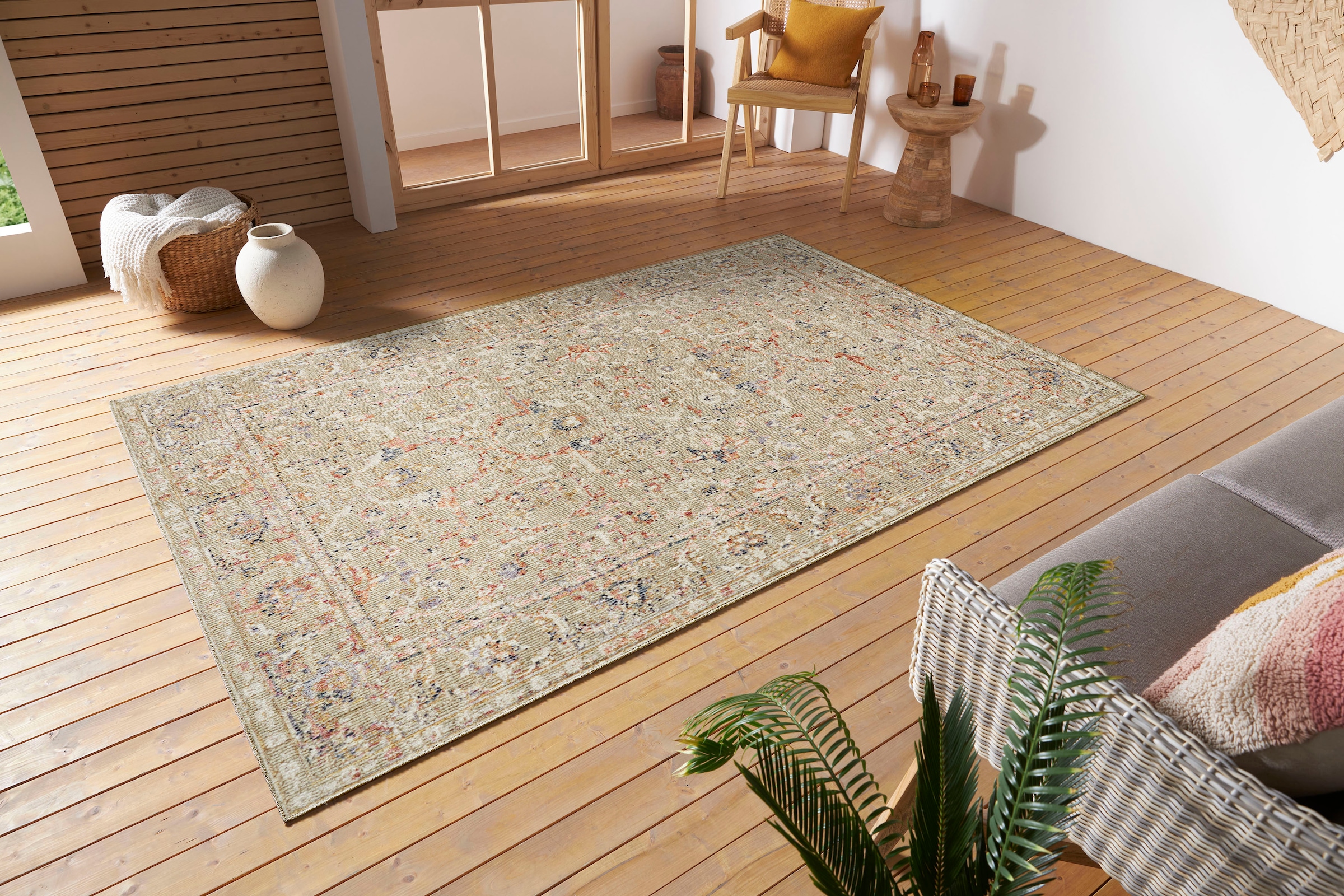 NORTHRUGS Teppich »Sues«, rechteckig, 3 mm Höhe, In-& Outdoor, Läufer, Wett günstig online kaufen